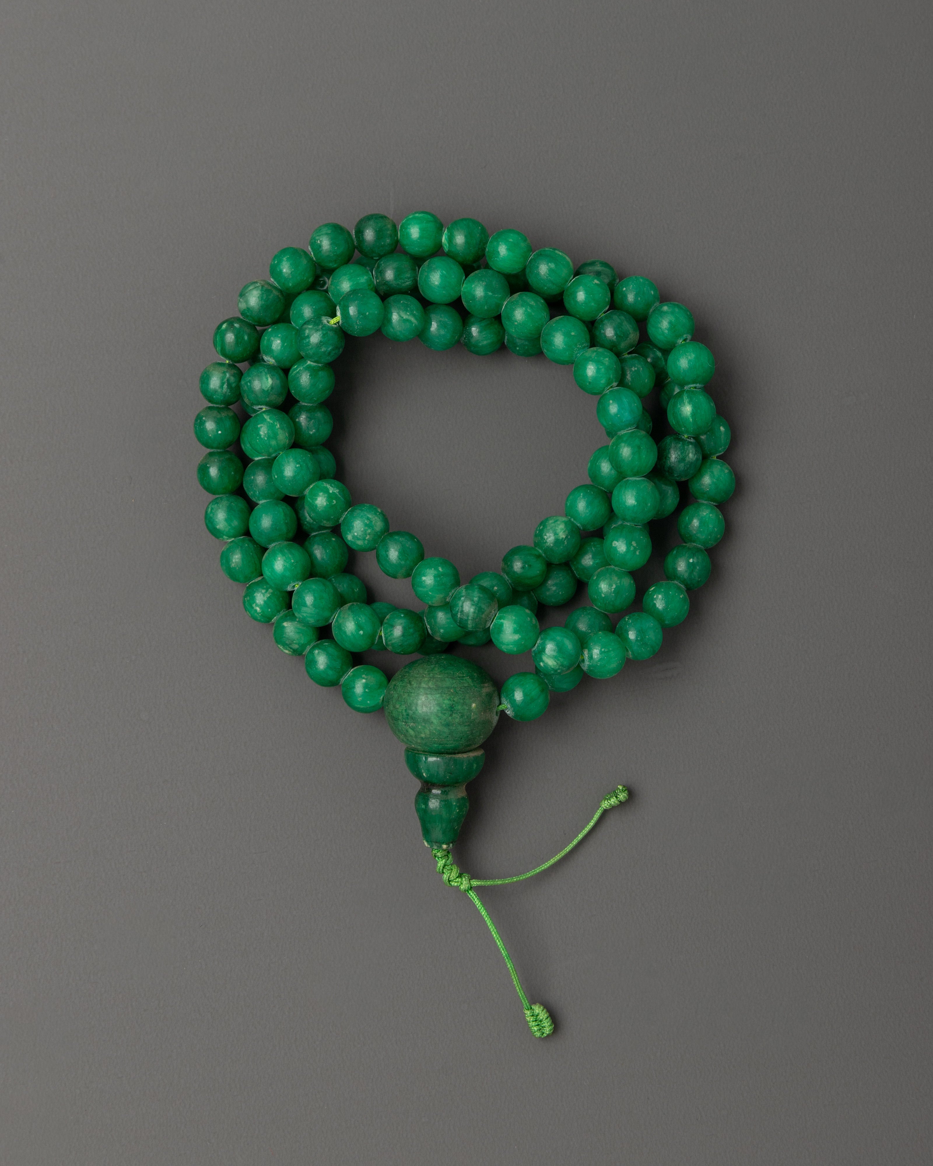 Artificial Turquoise Stone Mala | Meditation Jap Mala