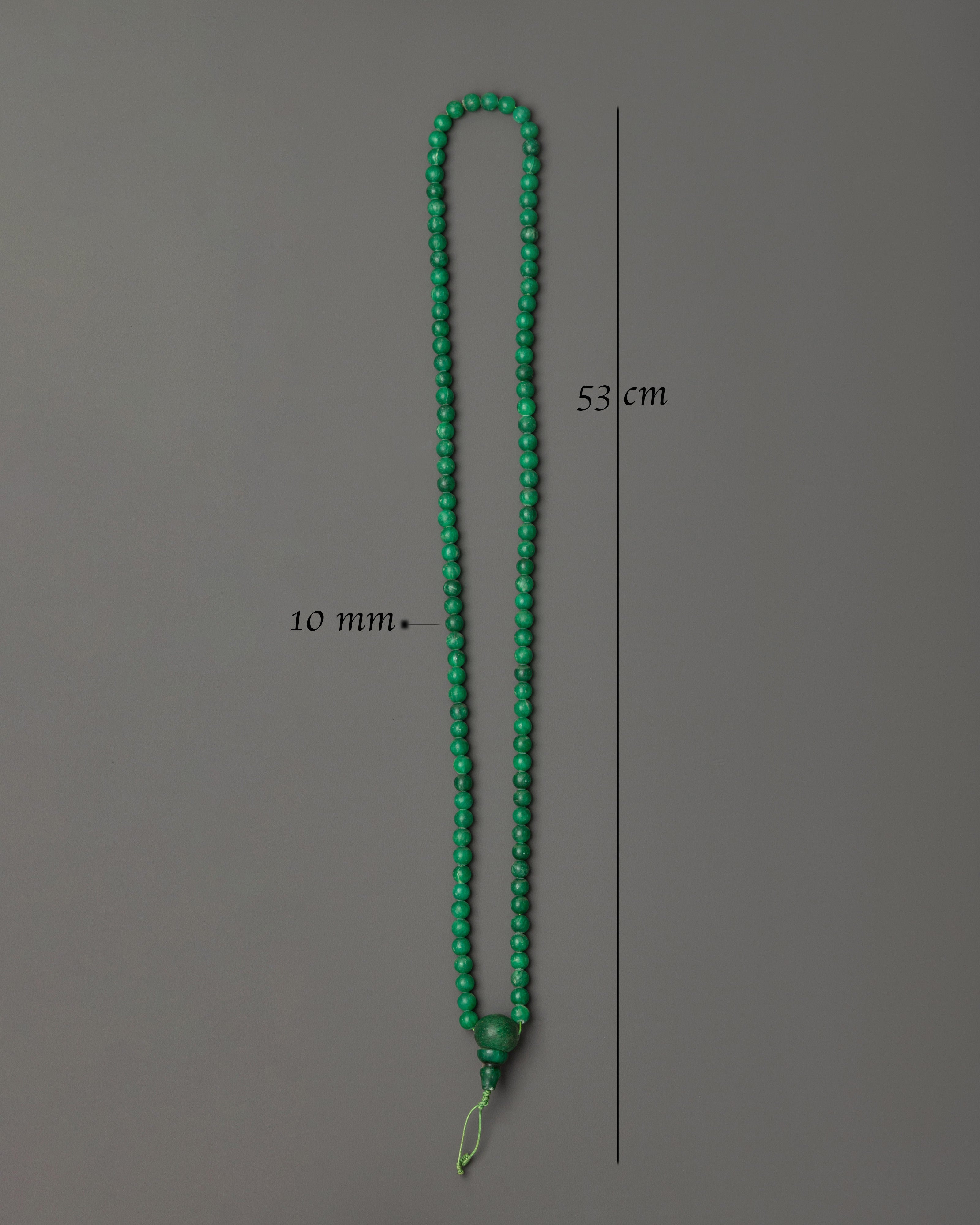 Artificial Turquoise Stone Mala | Meditation Jap Mala