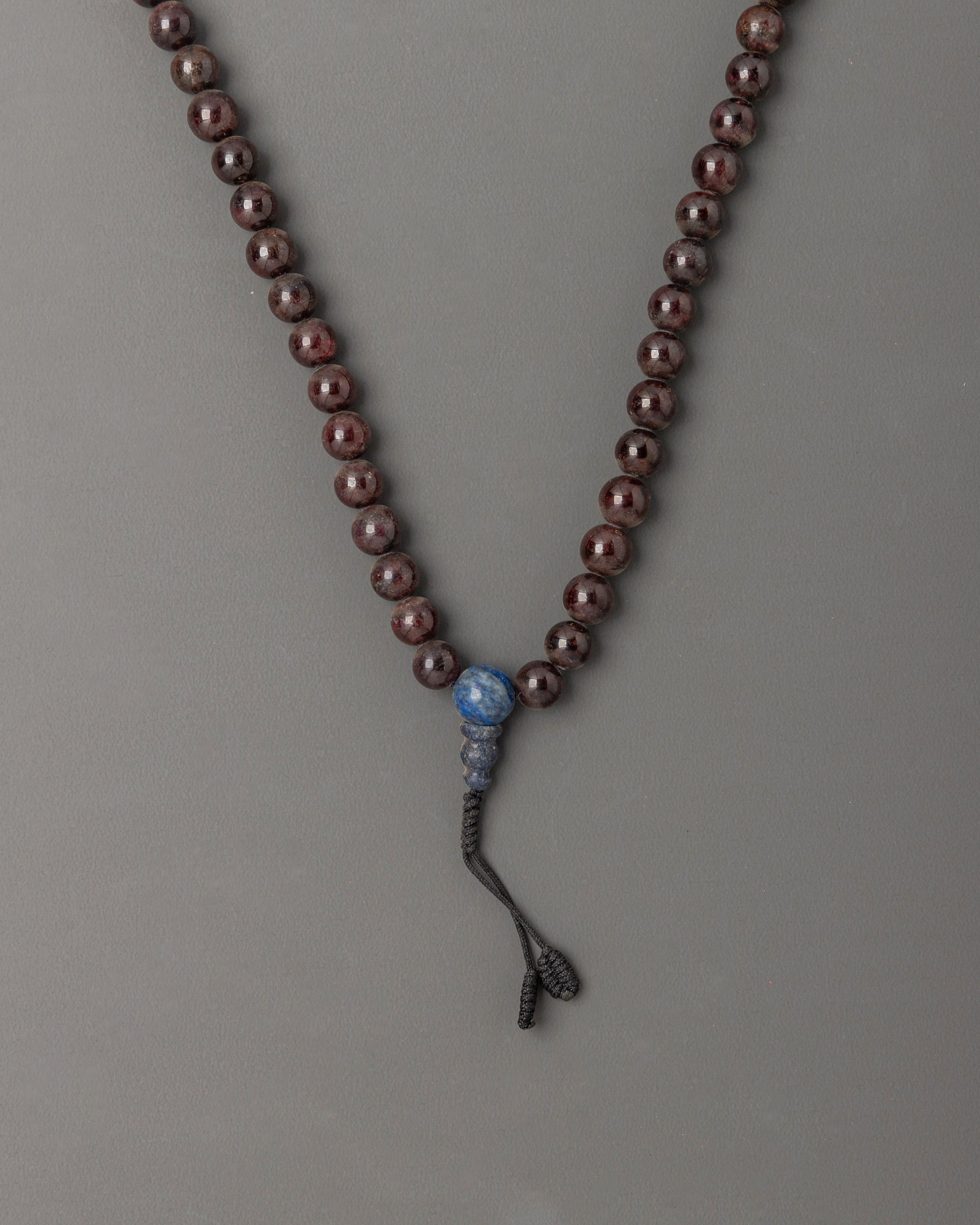Artificial Stone Lapis Lazuli Mala | Meditation and Prayer Beads