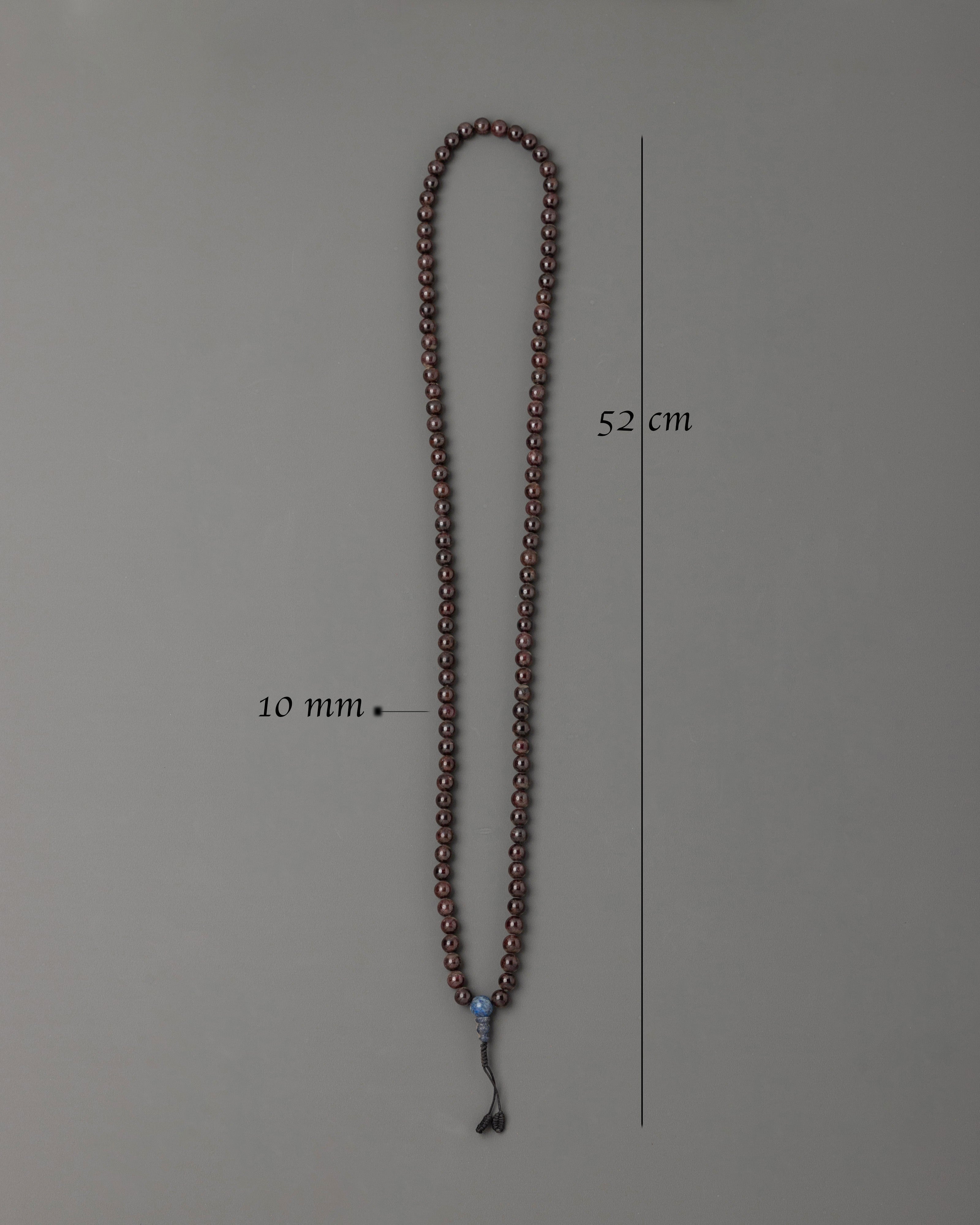 Artificial Stone Lapis Lazuli Mala | Meditation and Prayer Beads