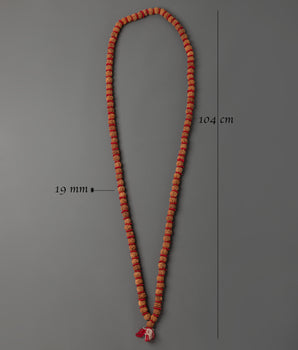 Rudraksha Jap Mala for Deep Meditation | Traditional Craft