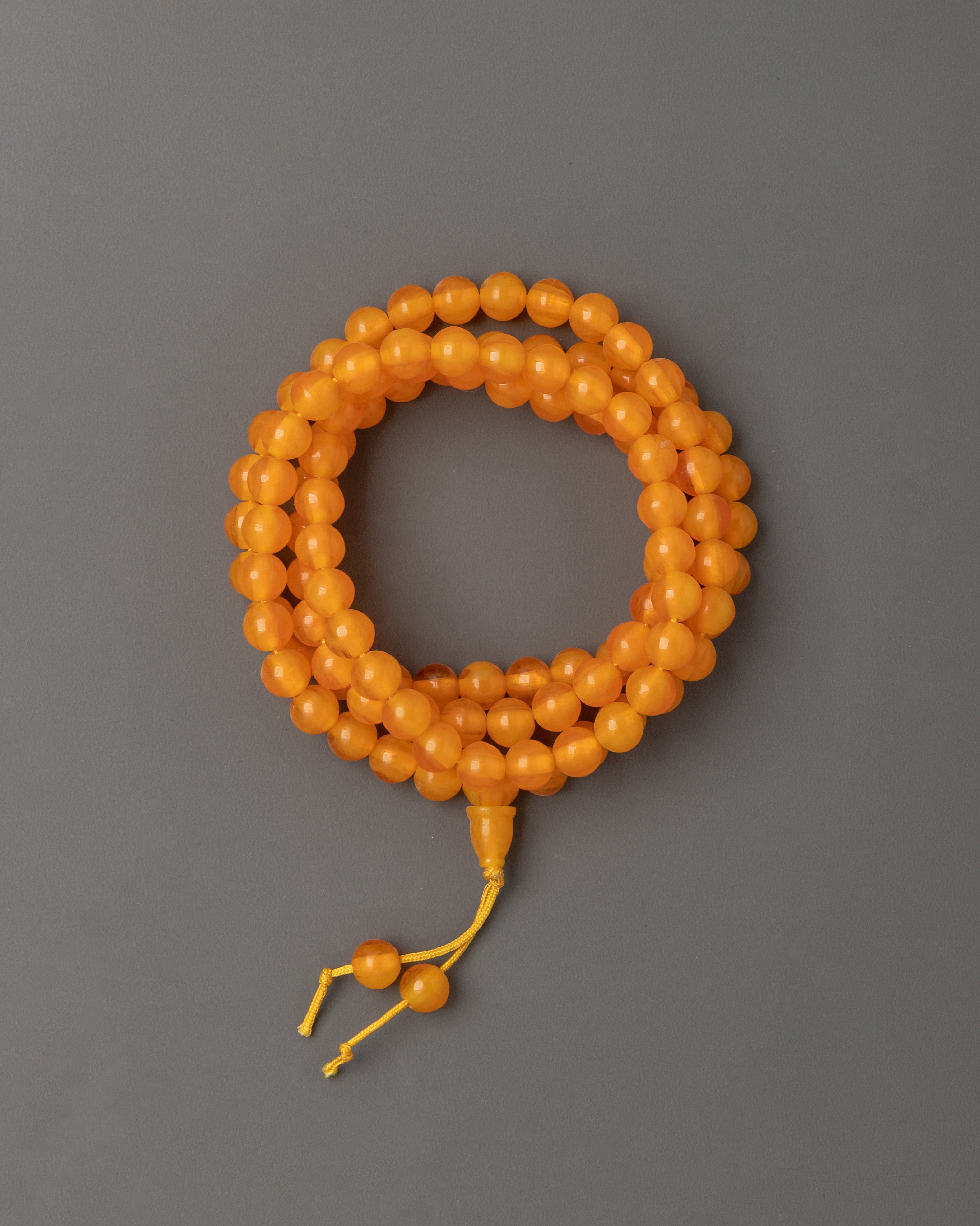 108 Mala Bead Meditation Necklace | Handmade Japa Mala