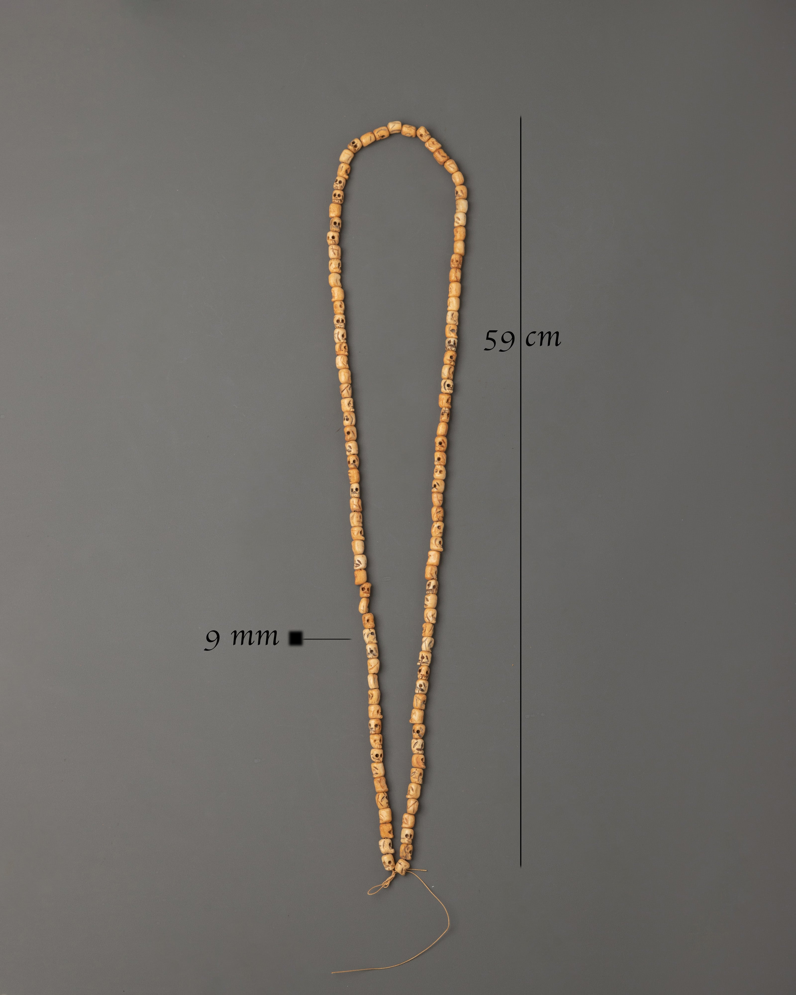 Ethically Sourced Yak Bone Mala for Dharma | Traditional Craft