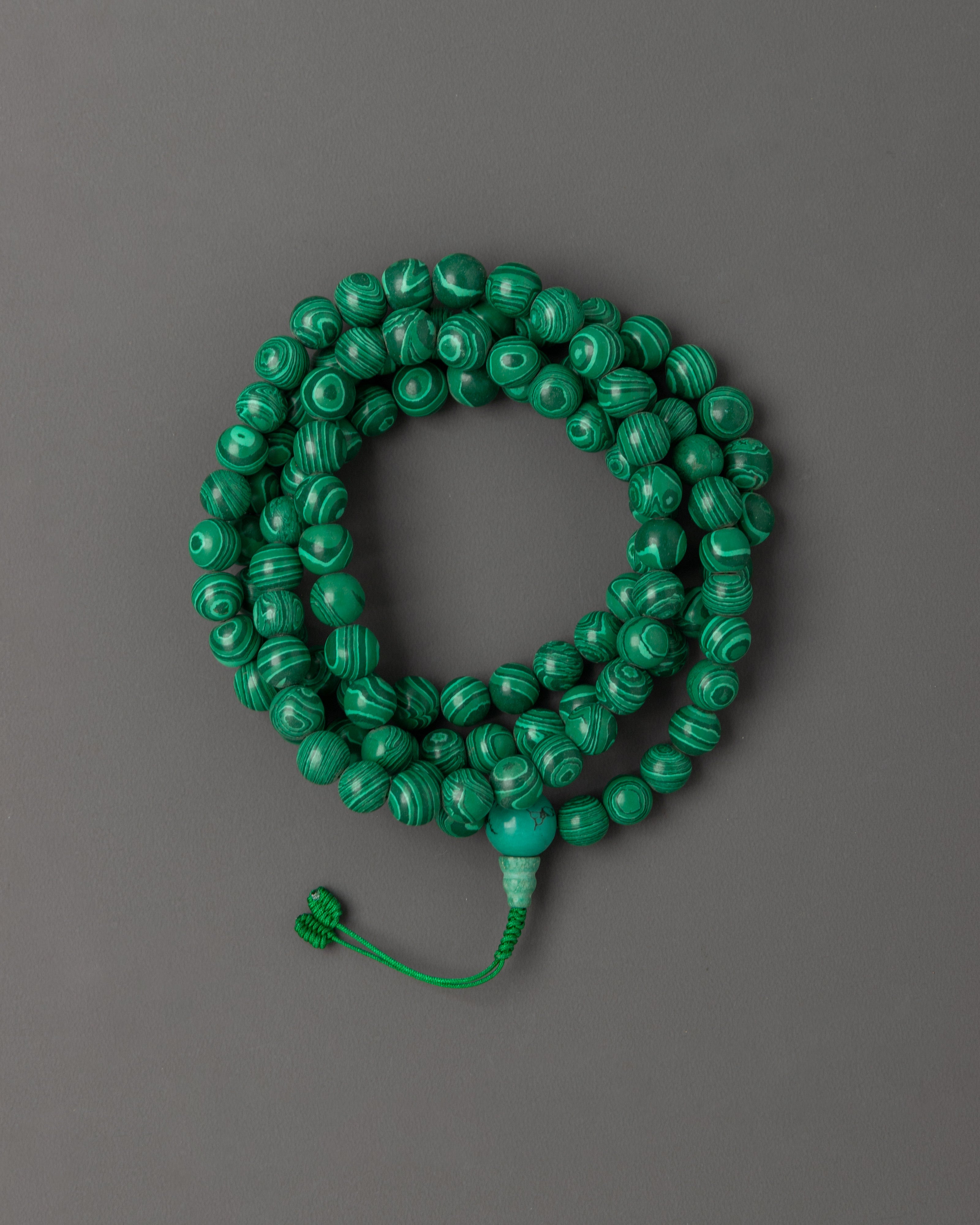 Mala with Artificial Turquoise | Traditional Artwork