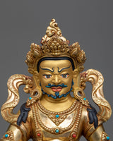 yellow-dzambhala-sculpture-for shrine