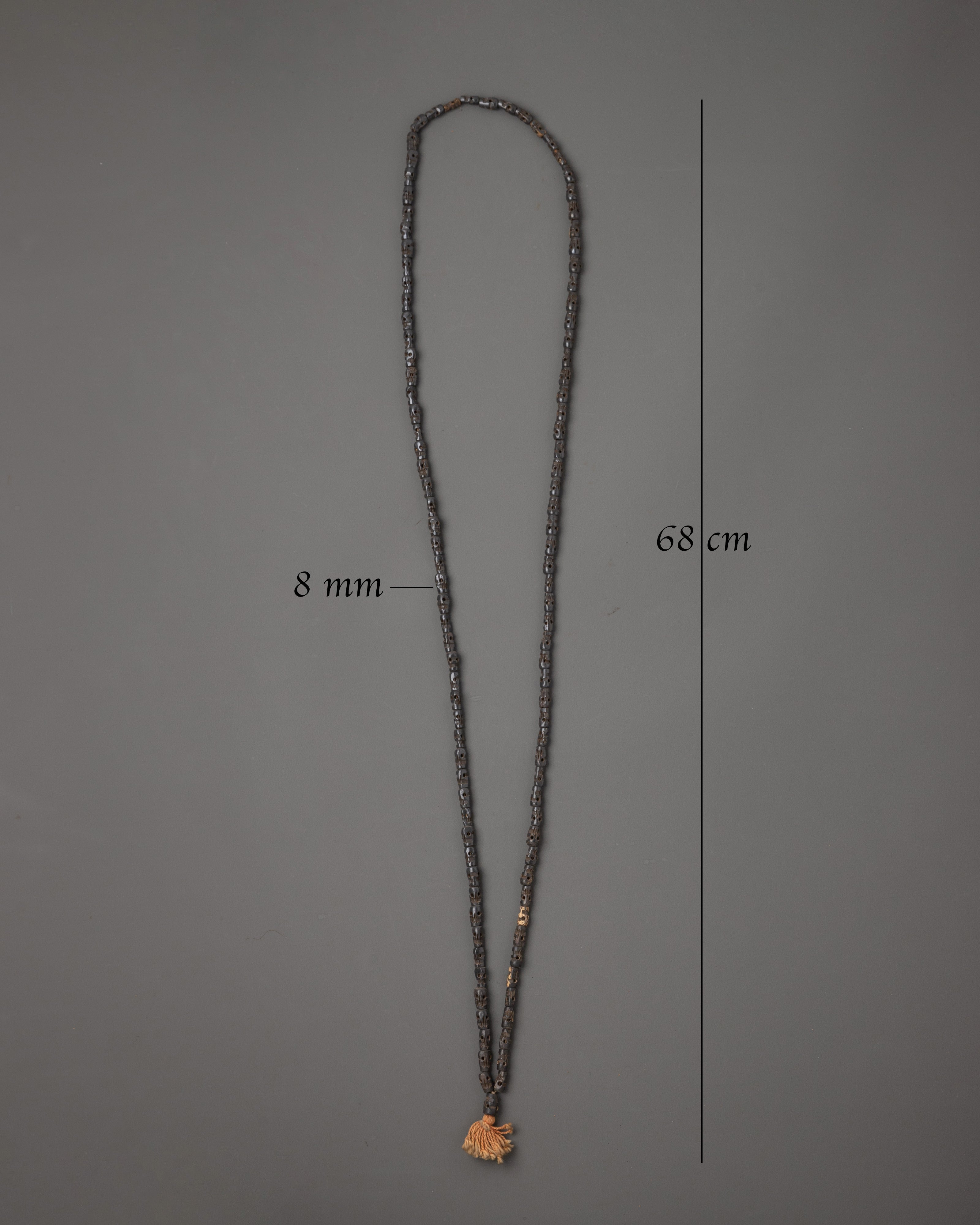 Spiritual Mala Beads Necklace | Buddhist Prayer Beads