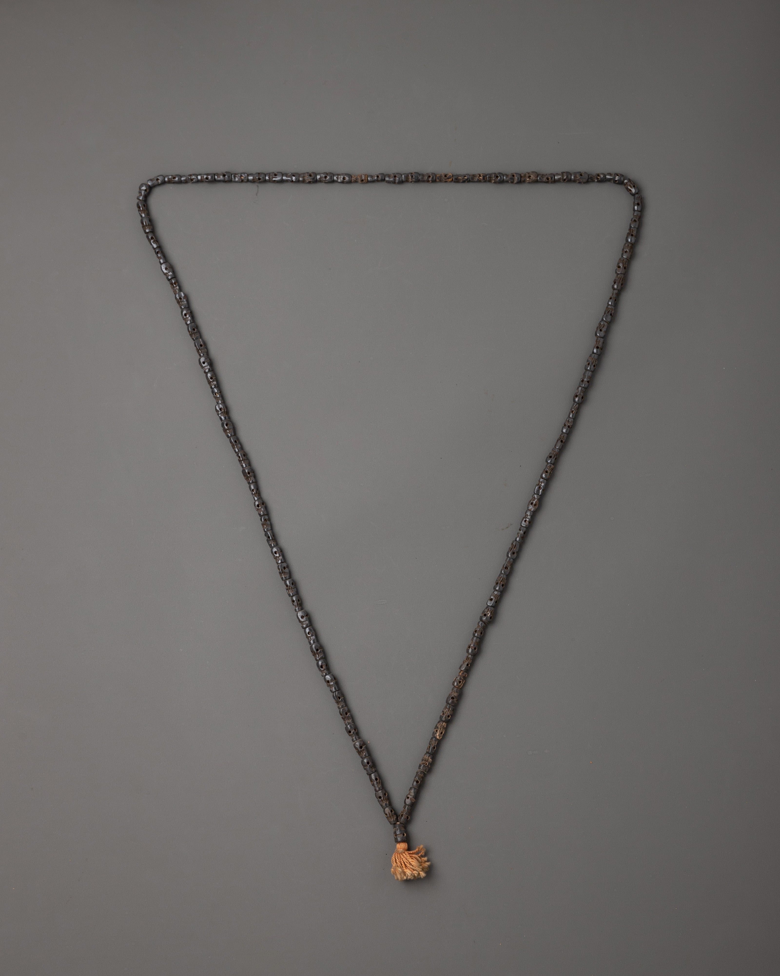 Spiritual Mala Beads Necklace | Buddhist Prayer Beads