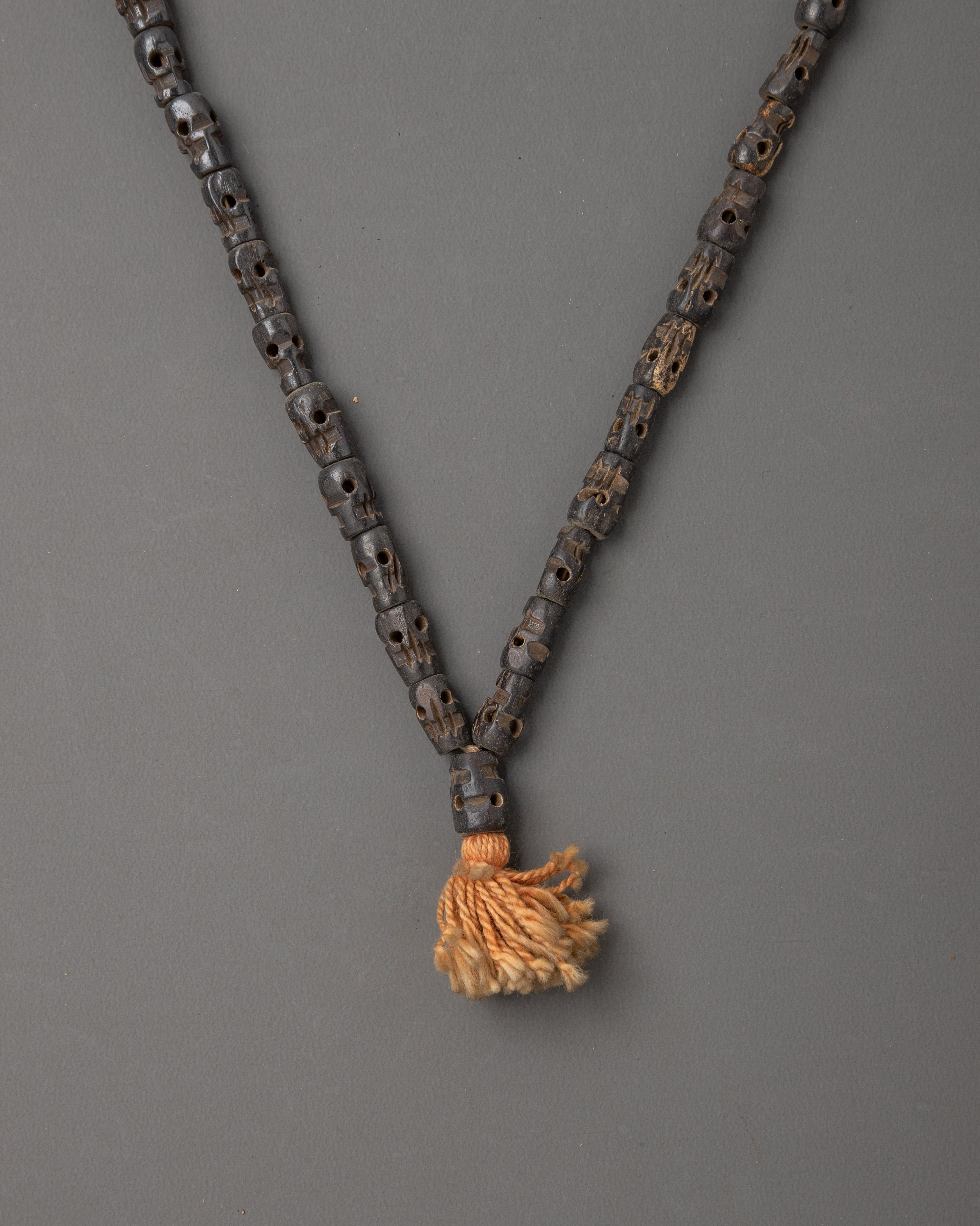 Spiritual Mala Beads Necklace | Buddhist Prayer Beads