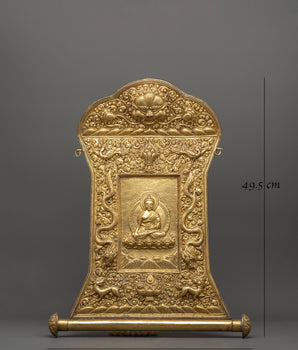 Wall-Hanging Shakyamuni Buddha | Buddhist Decor for Home or Altar