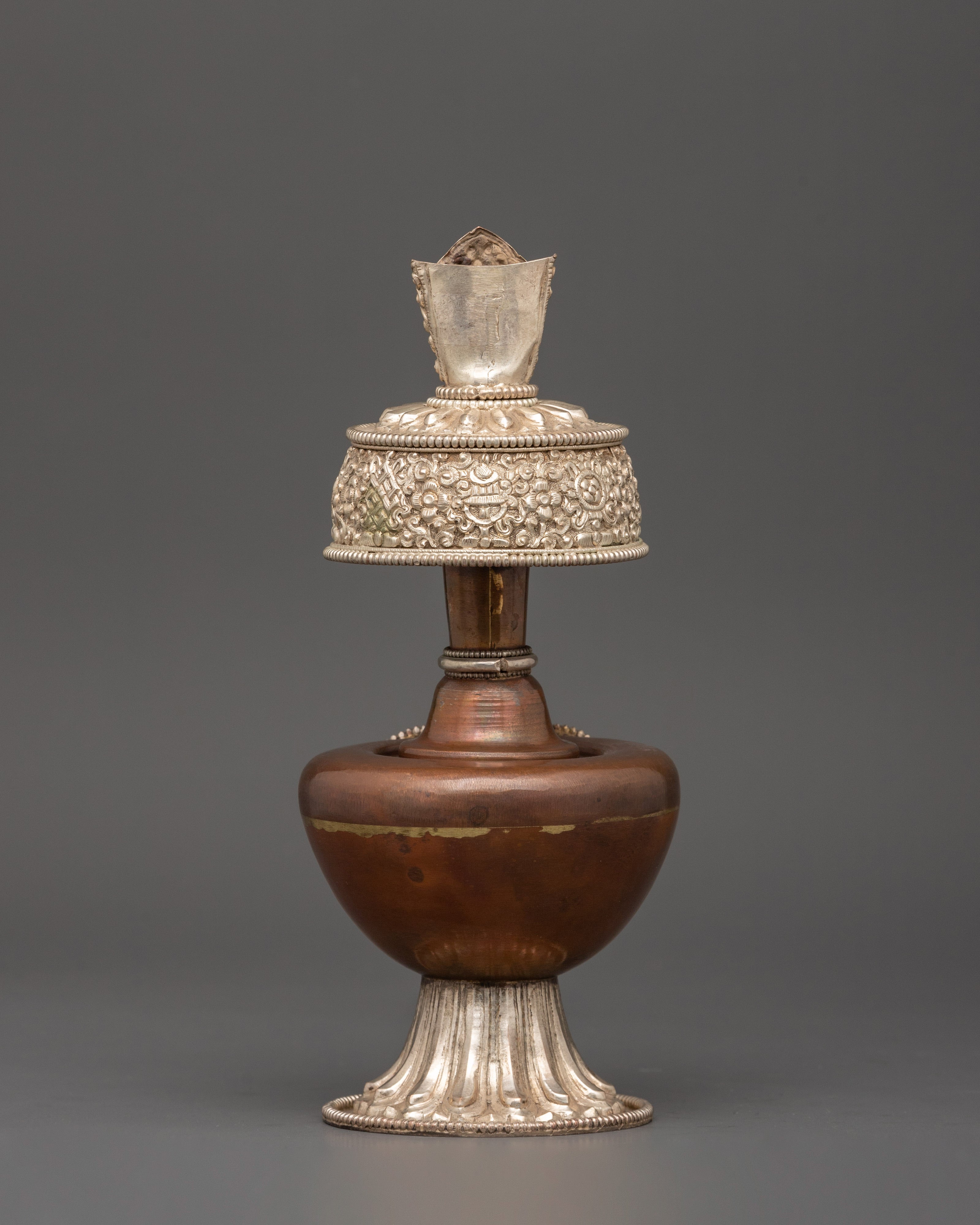 Ceremonial Ritual Item Bhumba Set | Tibetan Ritual Sacred Vessels