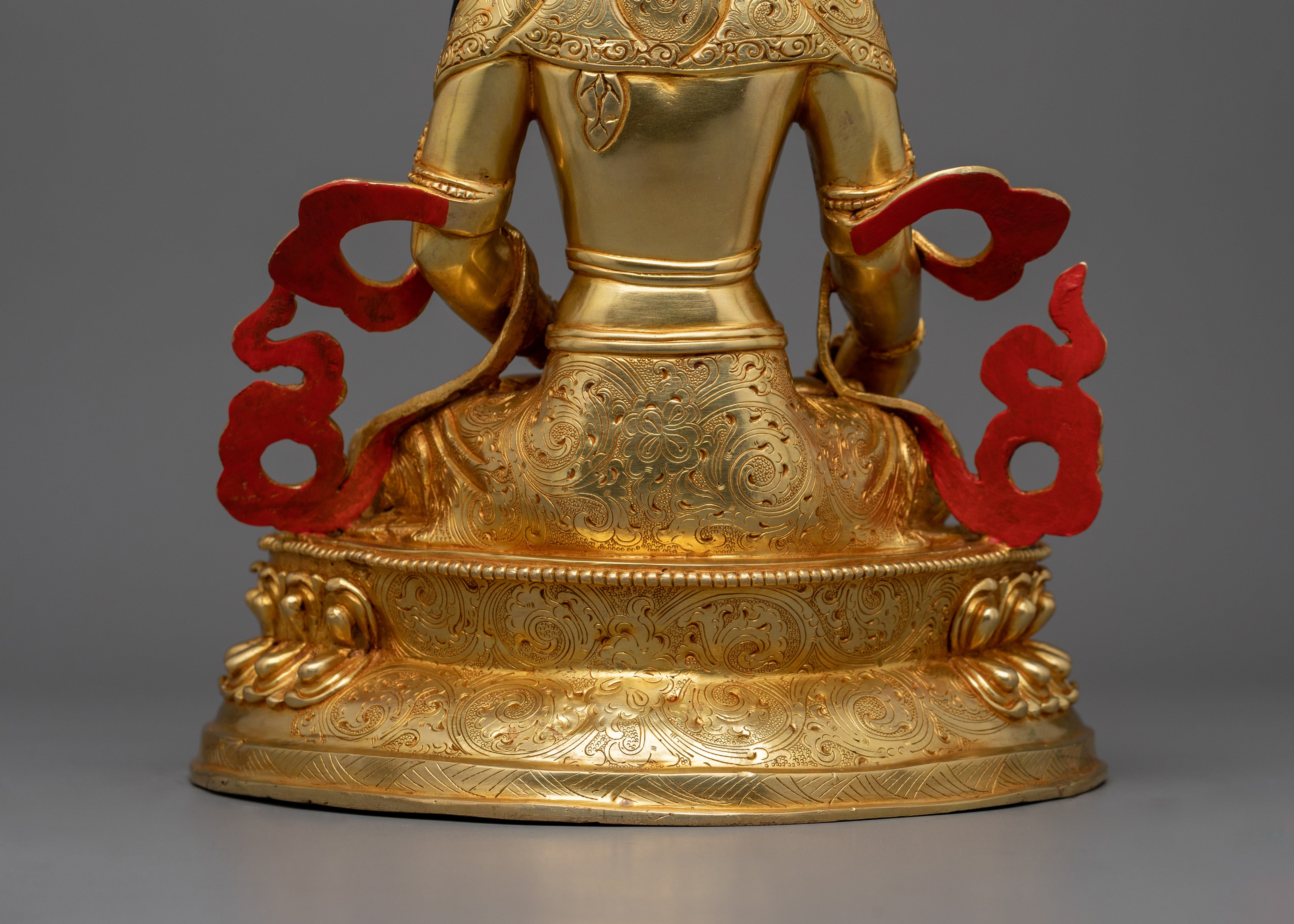 Kshitigarbha Tibetan Hand-crafted Statue | Tibetan Altar Zen Decor
