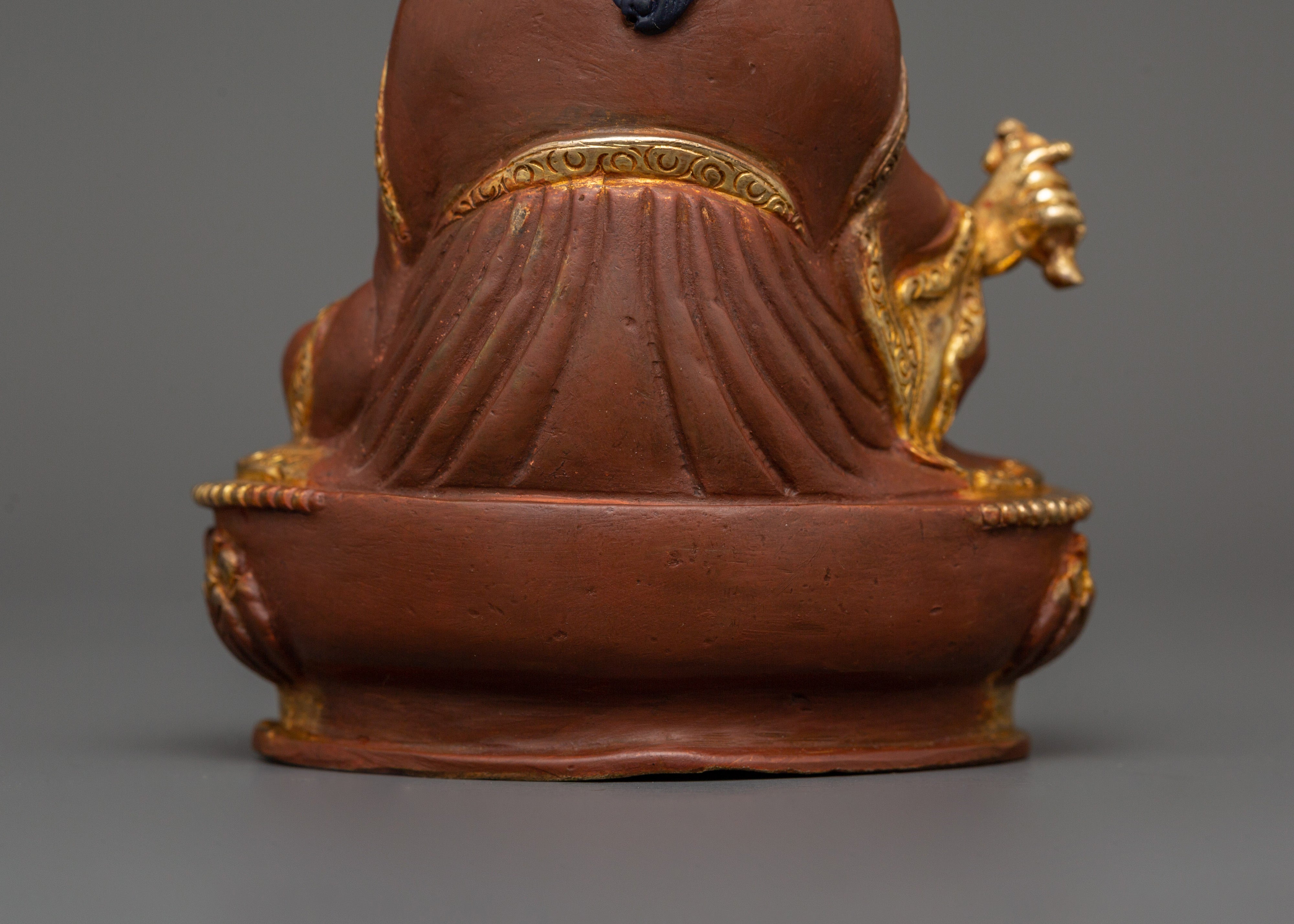Tibetan Copper Padmasambhava Figure | Spiritual Power &amp; Protection