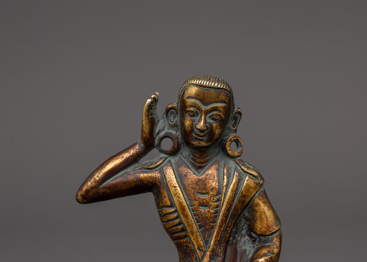 Tibetan Yogi Milarepa Statue | Enlightened Craft