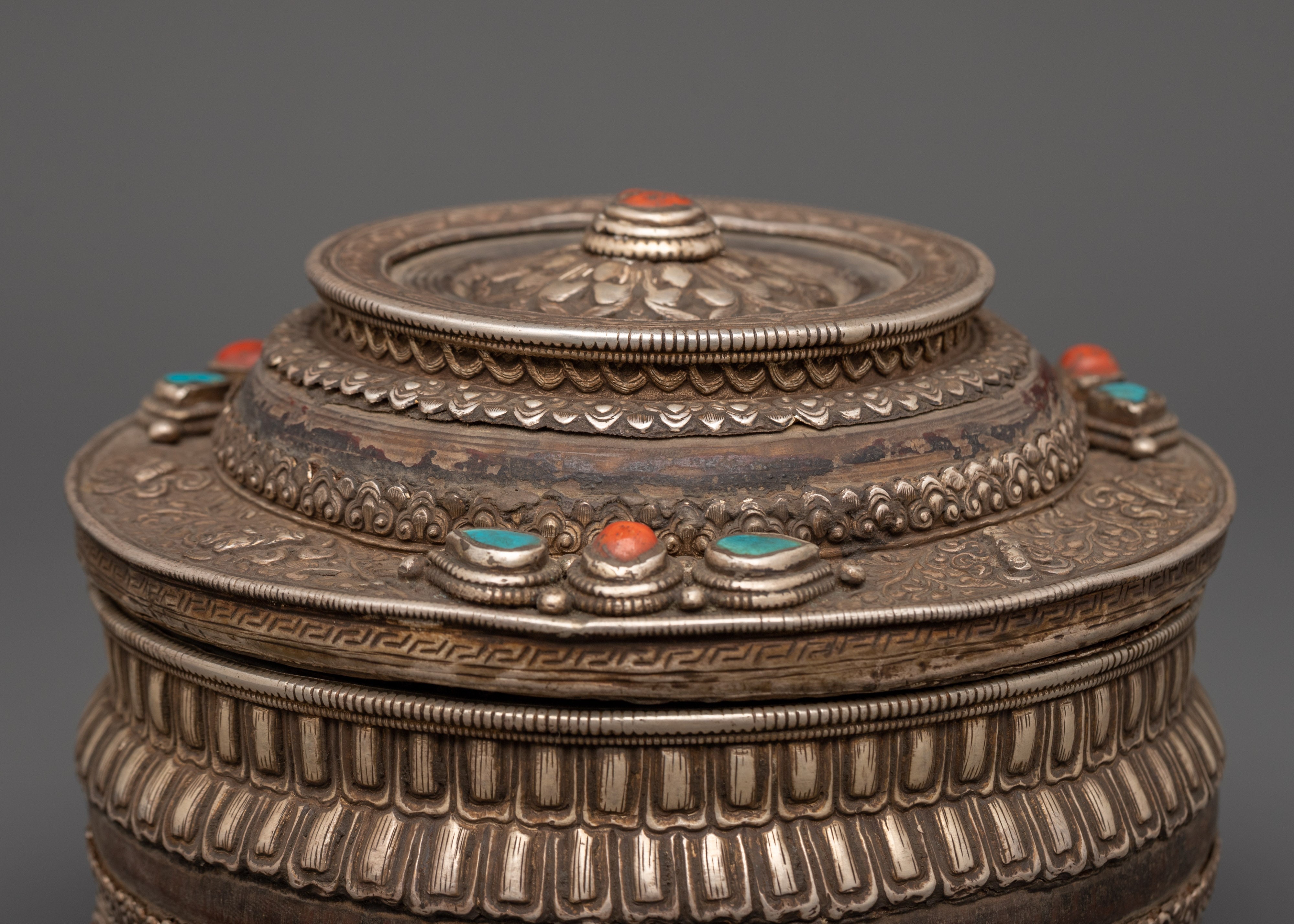 Pure Silver Rice Pot | Traditional Crafts