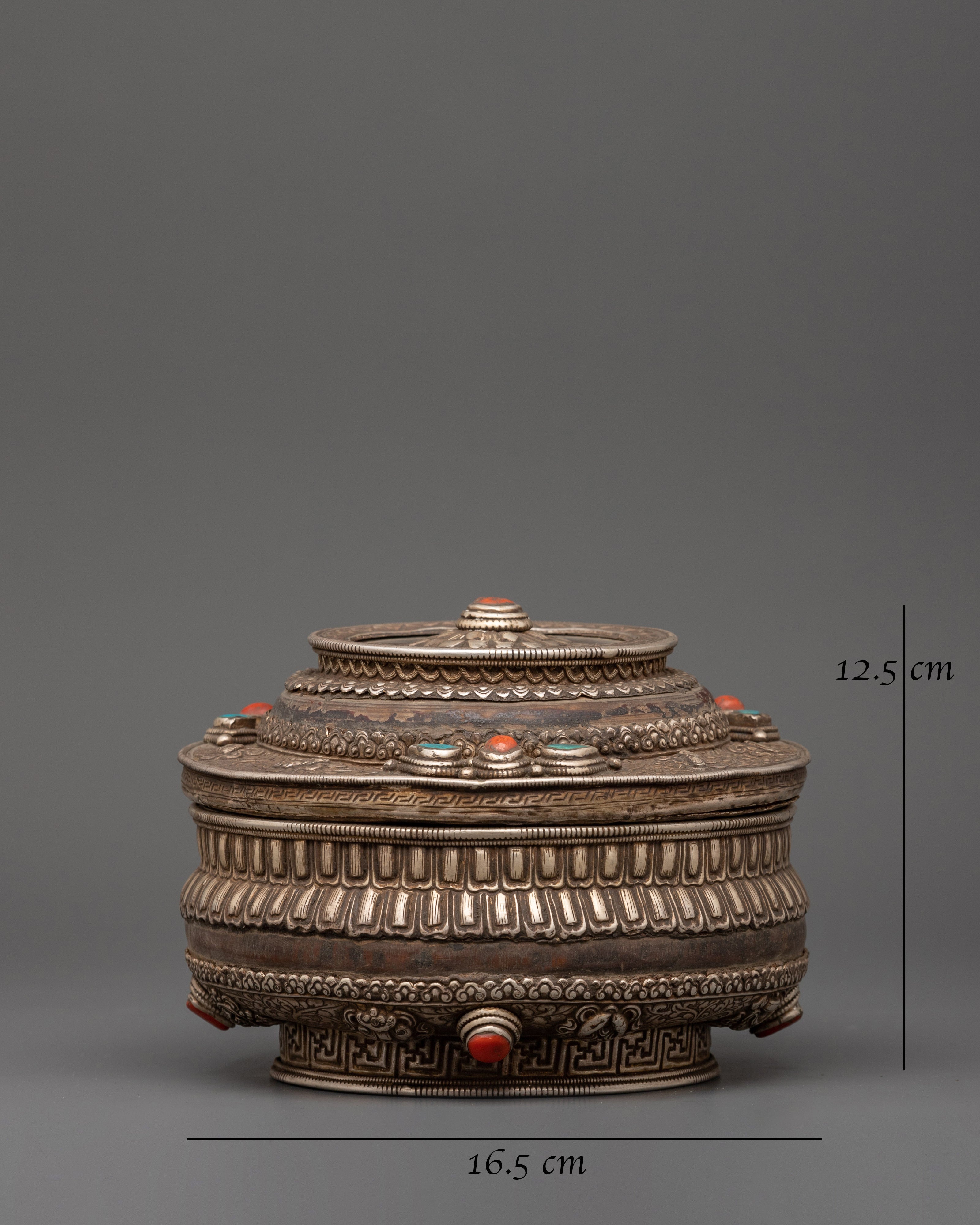 Pure Silver Rice Pot | Traditional Crafts