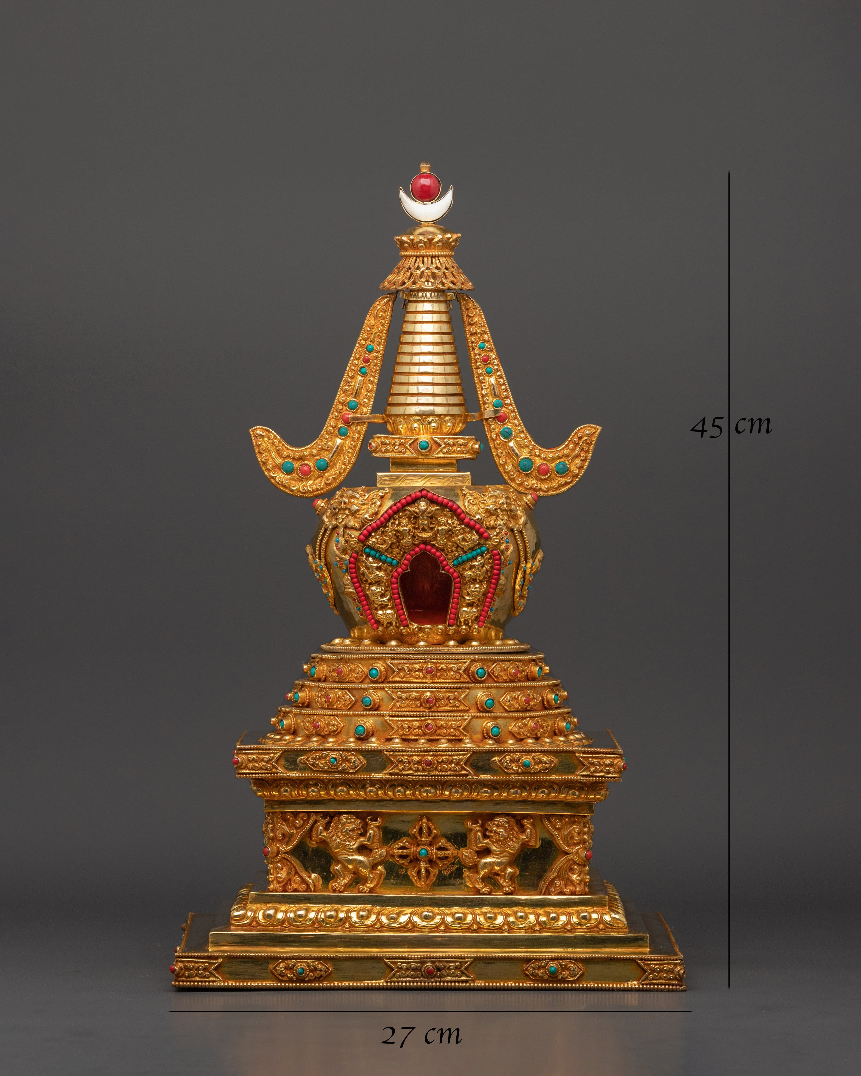 Buddhist Tibetan Religious Stupa | Perfect for Buddhist Altars