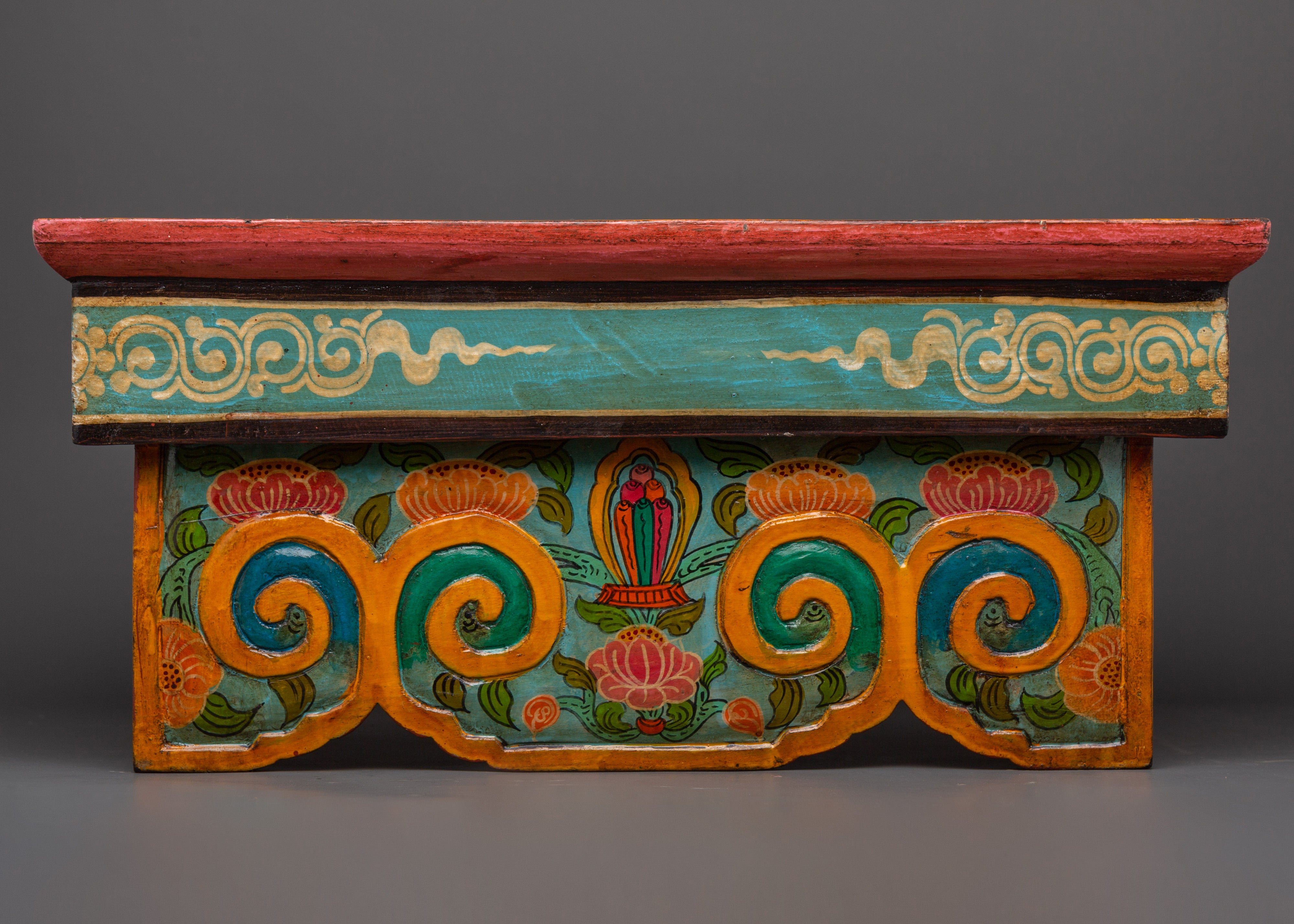 Tibetan Ritual Foldable Table | Buddhist Offering Table