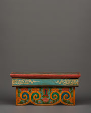 Tibetan Ritual Foldable Table | Buddhist Offering Table