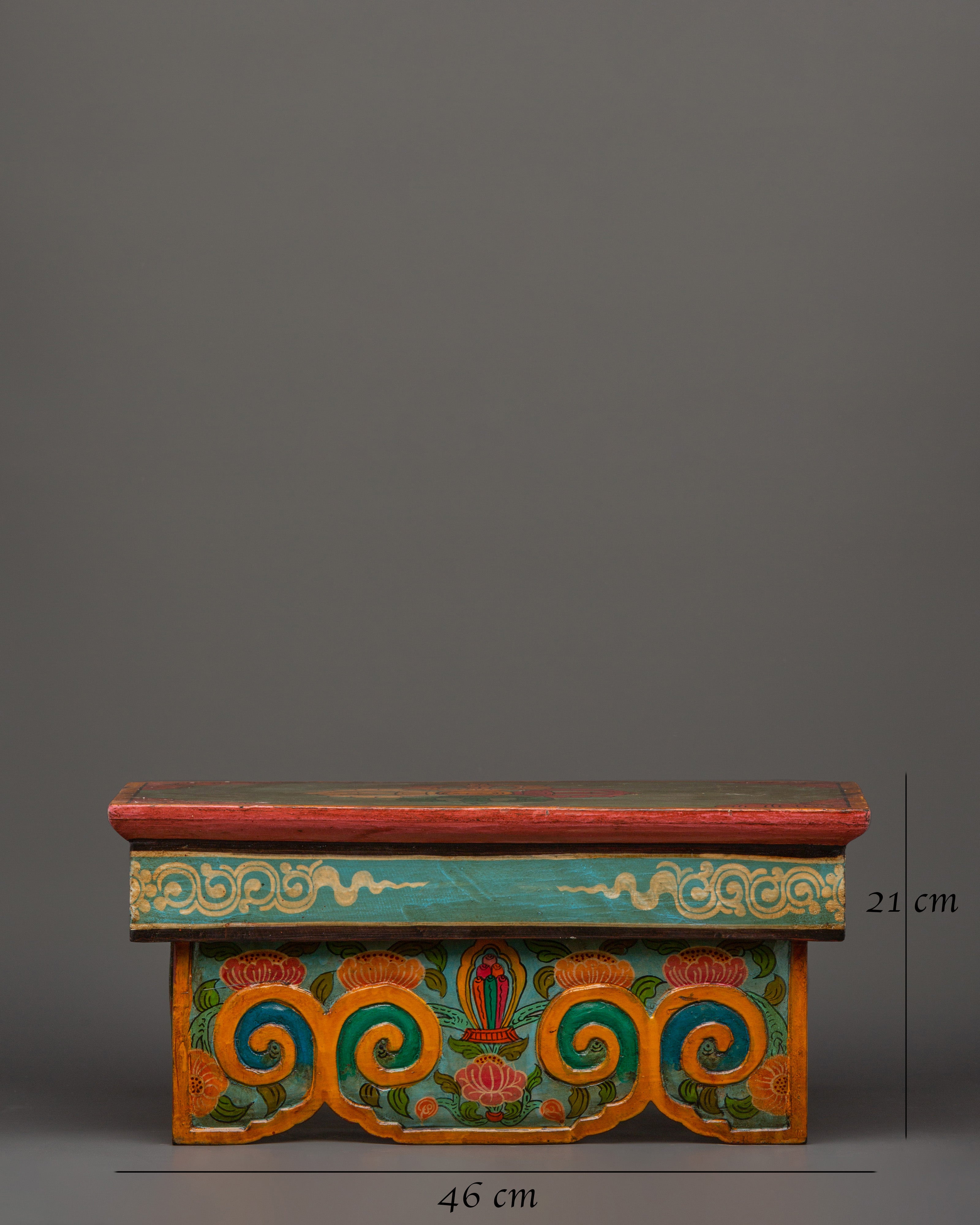 Tibetan Ritual Foldable Table | Buddhist Offering Table