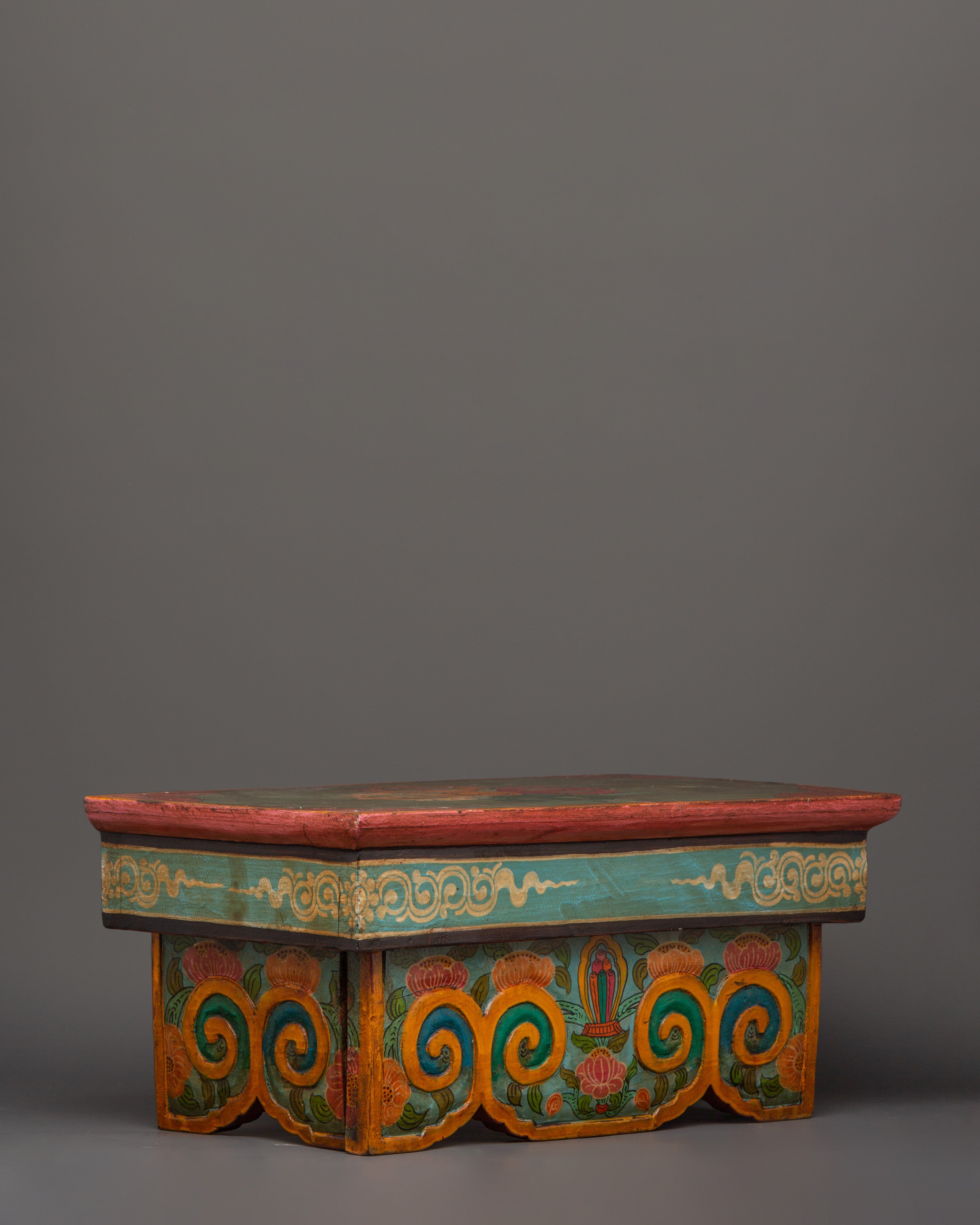 Tibetan Ritual Foldable Table | Buddhist Offering Table