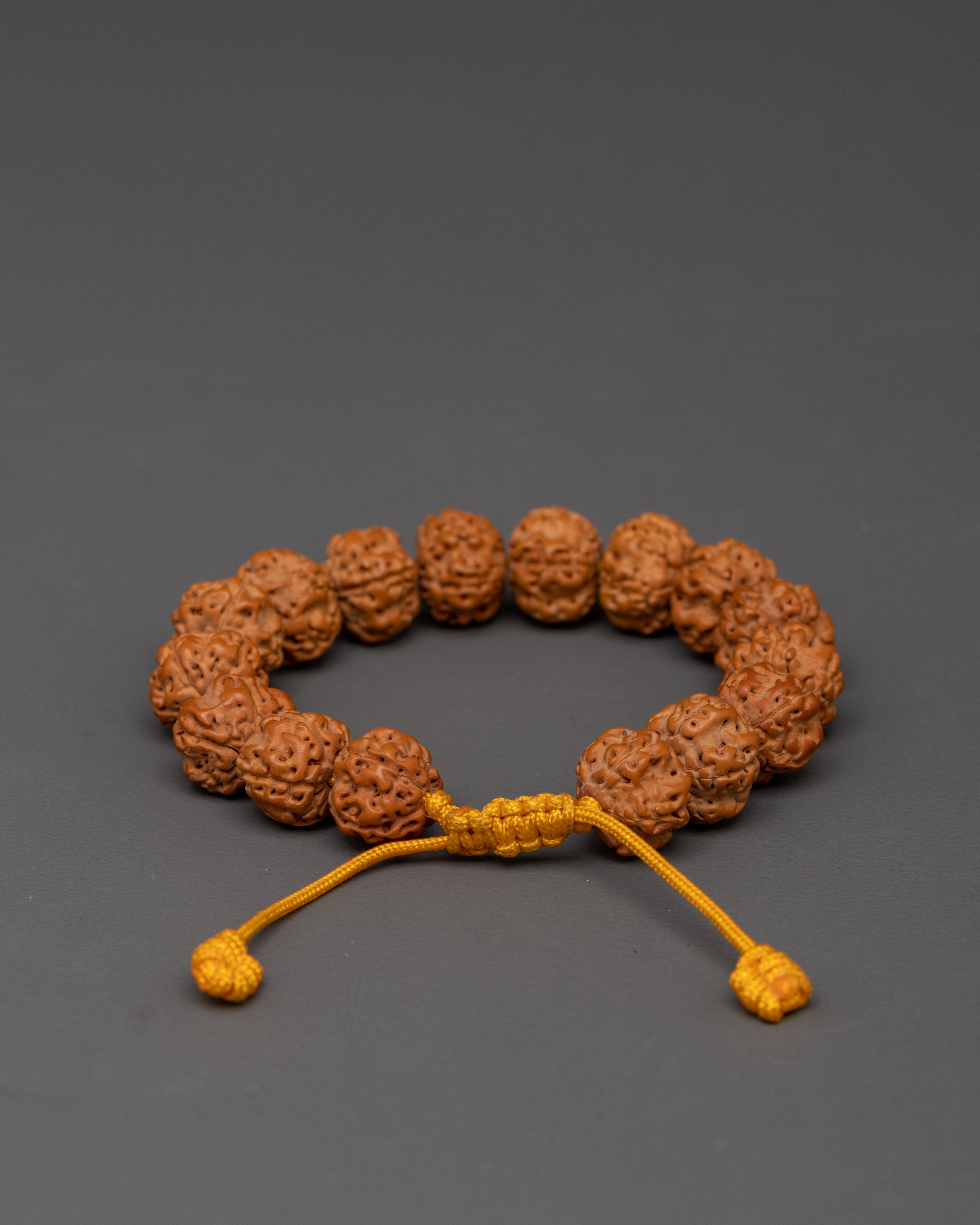Handcrafted Rudraksha Bracelet | Lightweight Spiritual Mala