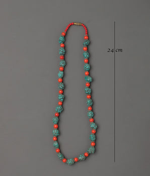 Tibetan Meditation Mala Beads | Mantra Chanting Mala for Focus and Inner Peace