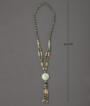 Himalayan Meditation Mala Beads | Prayer Mala with Guru Bead and Tassel