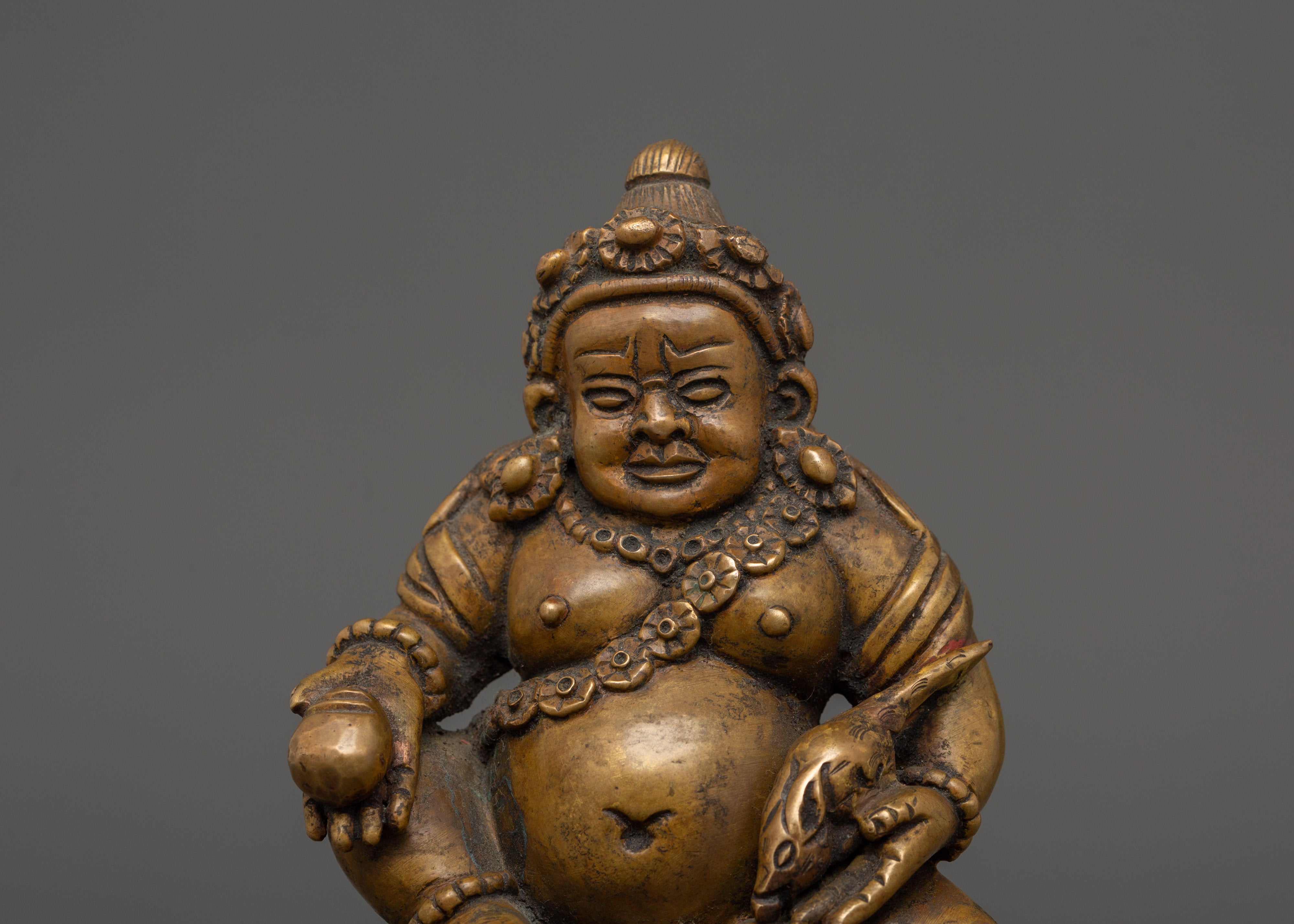 Dzambala Wealth Deity Statue | Buddhist Altar Decor