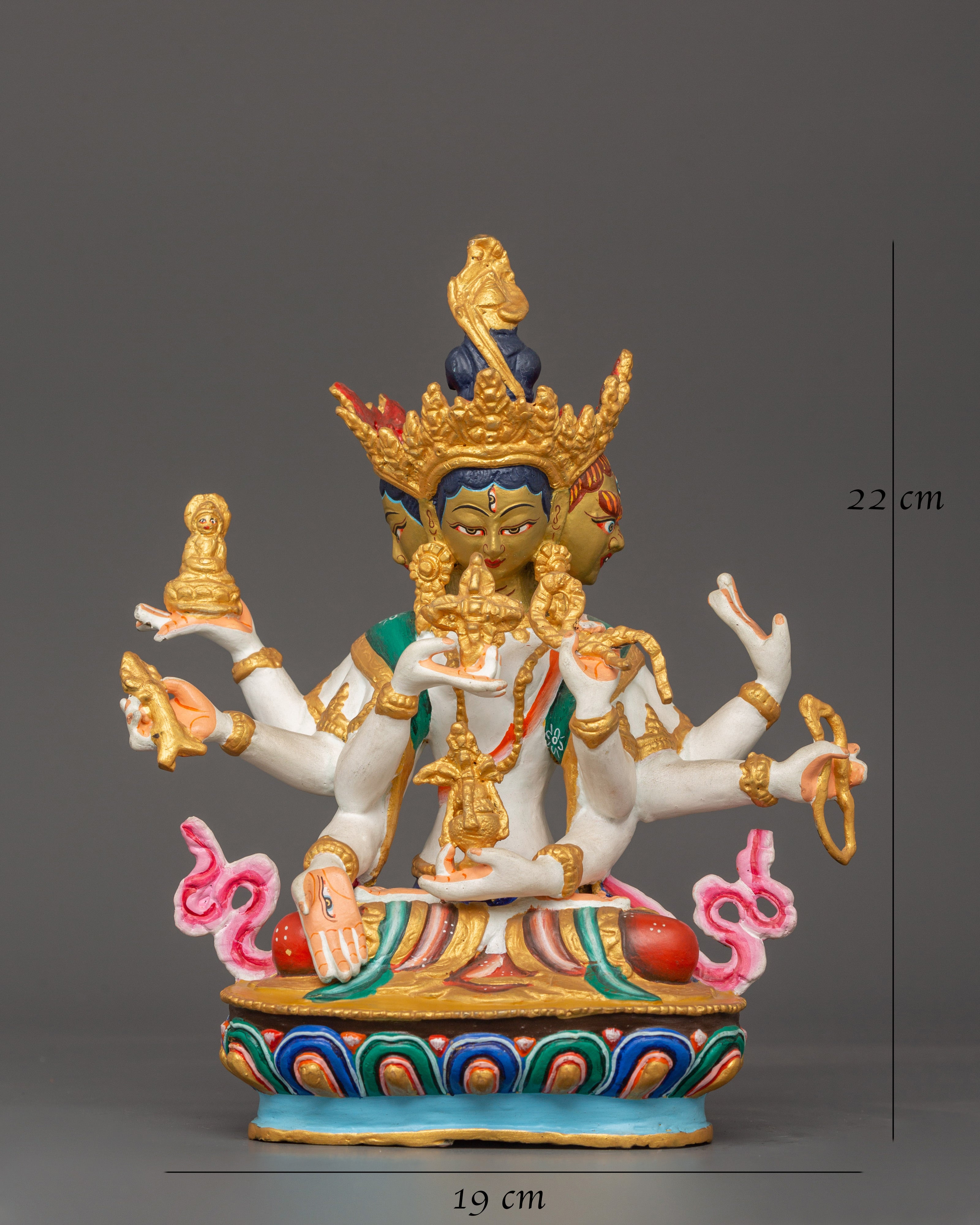 Namgyalma Tibetan Goddess Statue | Long Life Goddess Sacred Dharma Decor