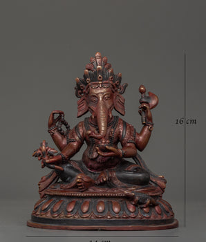 Lord Ganesh Hindu Deity Statue | Symbol of Prosperity and Protection