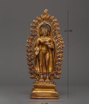Dipankara Enlightened Deity Statue | Buddha of Light and Wisdom