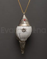 Buddhist Conch Shell Locket