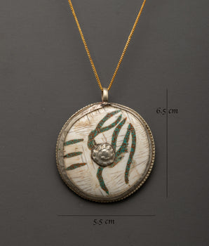 Locket with Silver Plating | Spiritual and Decorative Locket