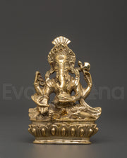 Copper Ganesha