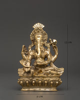 Sacred Figurine of Hindu Deity Ganesha