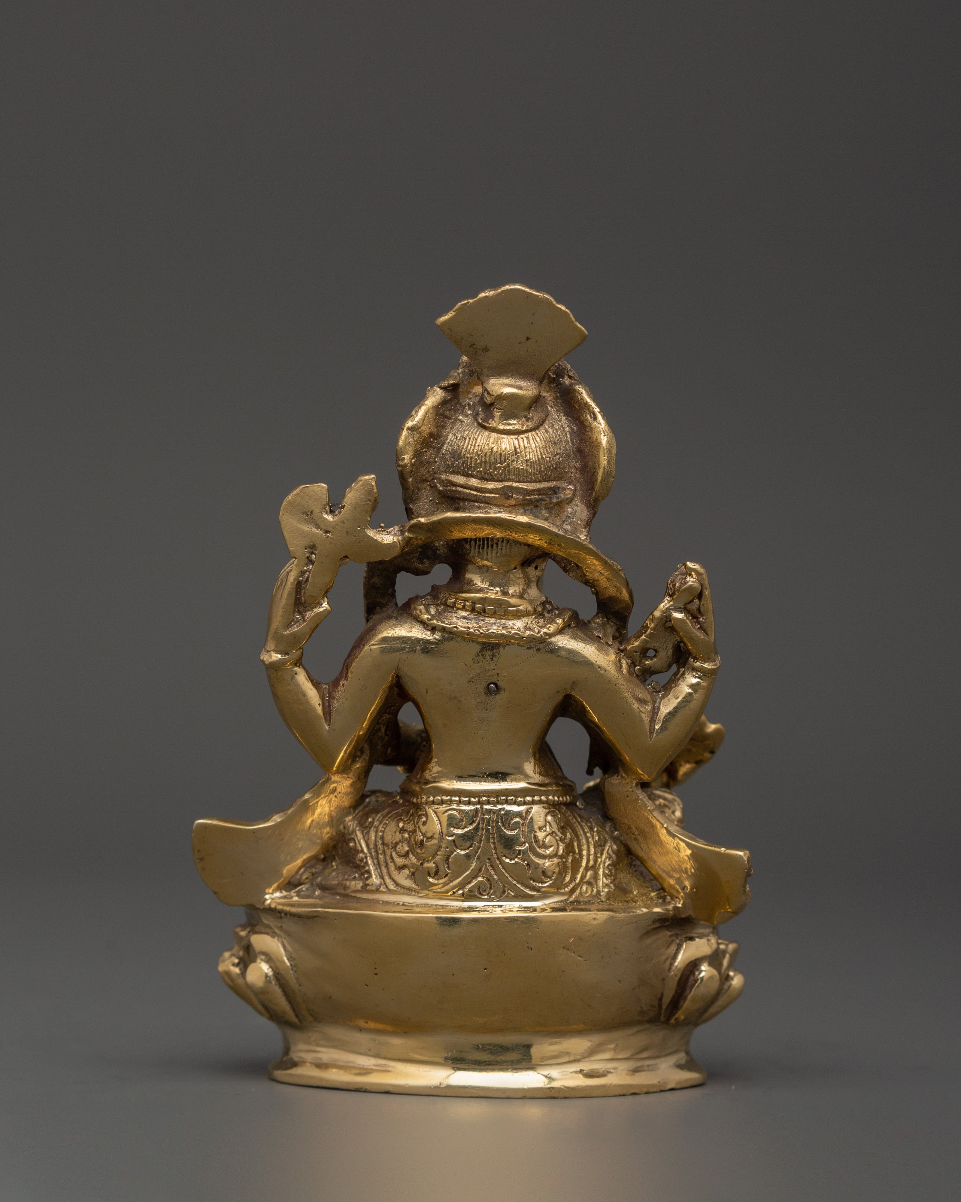 Sacred Figurine of Hindu Deity Ganesha | Elephant God Spiritual Art