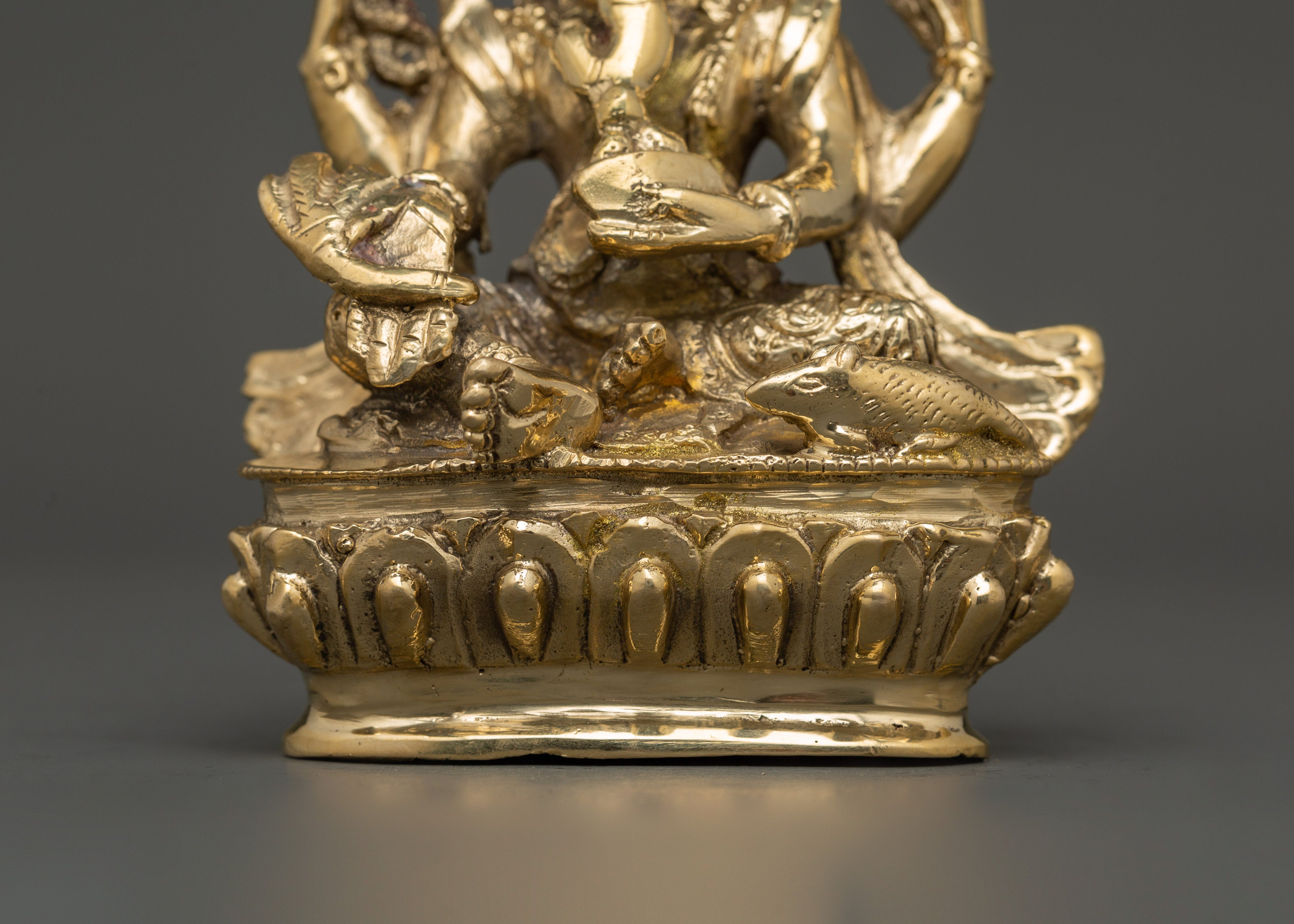 Sacred Figurine of Hindu Deity Ganesha | Elephant God Spiritual Art