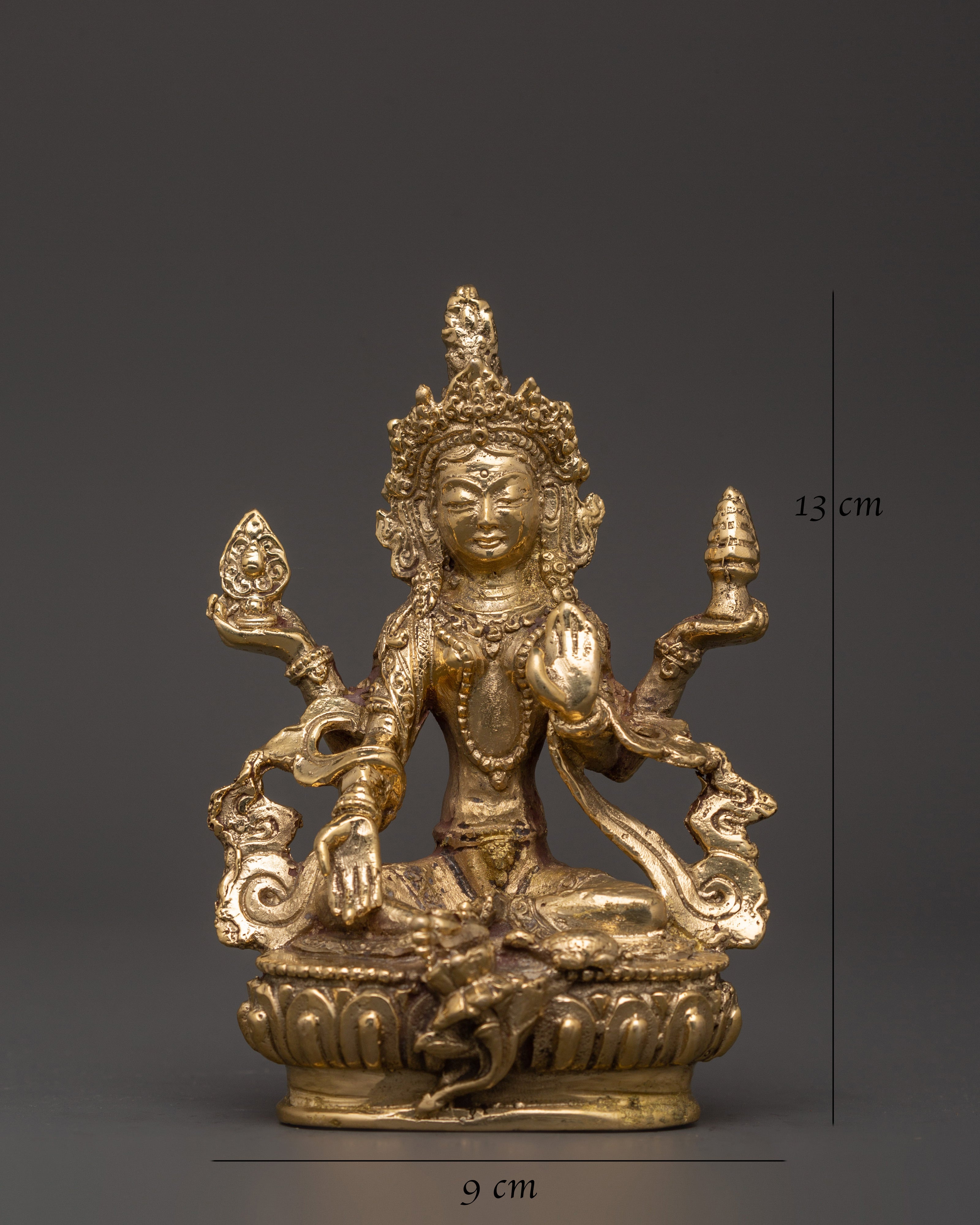 Handcrafted Laxmi Statue for Altar | The Goddess of Prosperity and Wealth