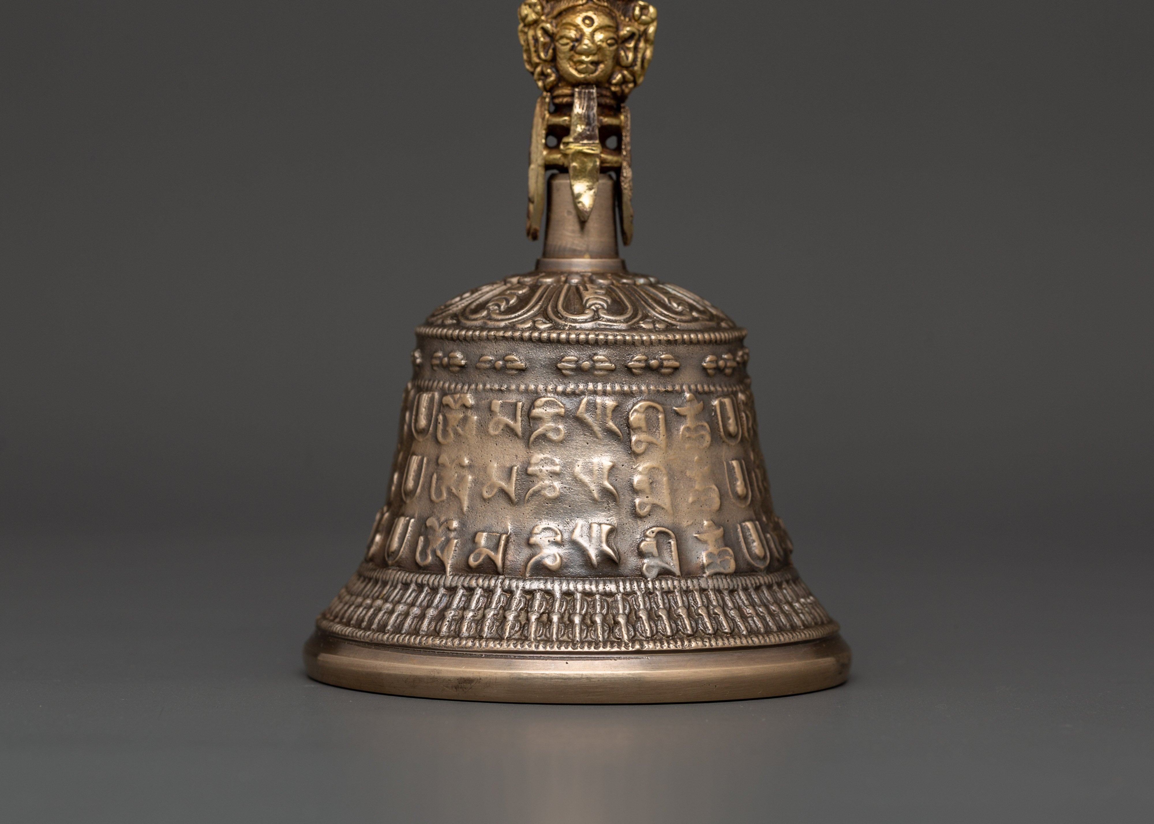Brass Vajra and Bell Set for Ritual Use | Symbol of Wisdom