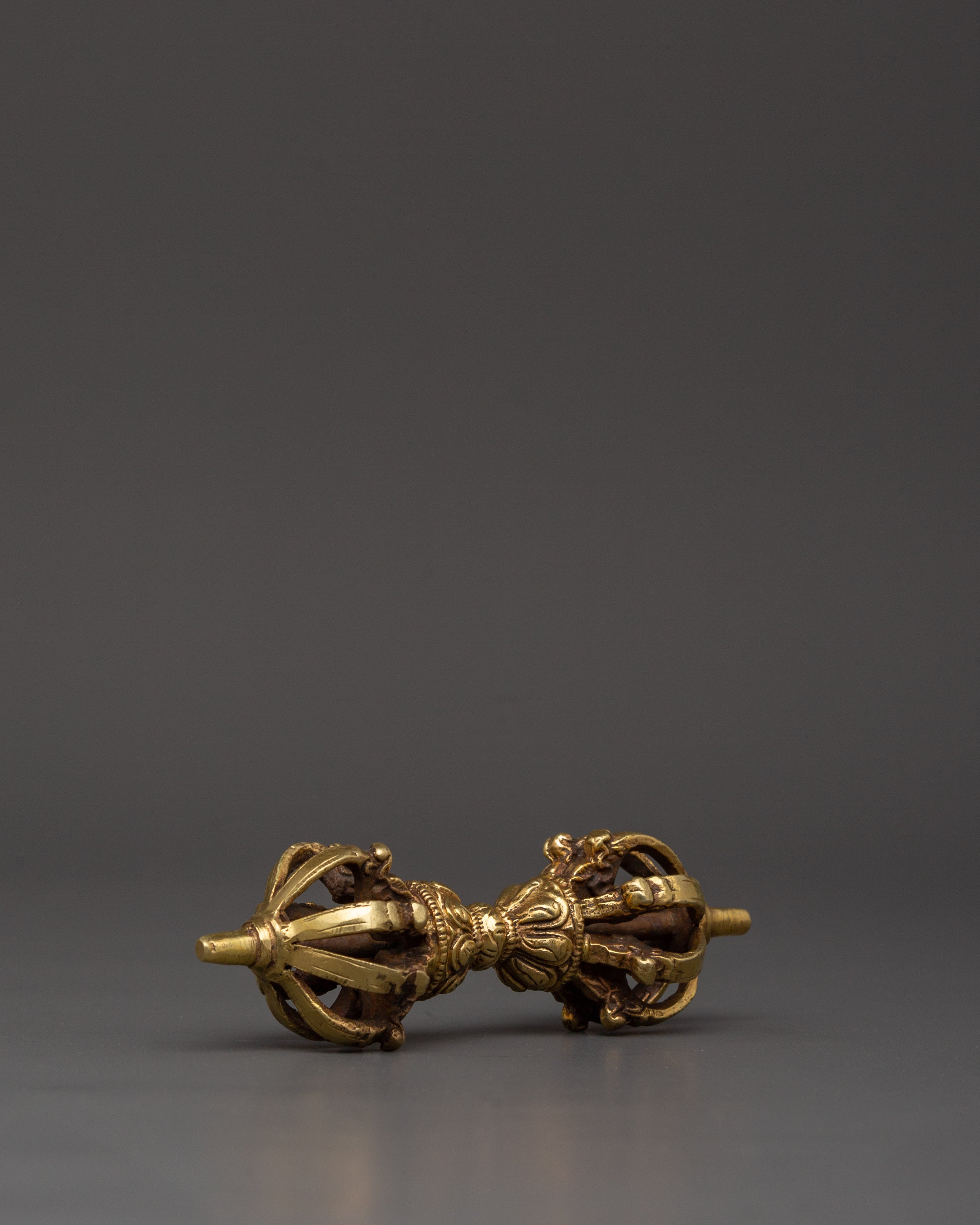 Brass Vajra and Bell Set for Ritual Use | Symbol of Wisdom