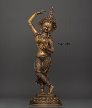 Standing Maya Devi Sculpture for Altar