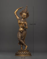 Standing Maya Devi Sculpture for Altar