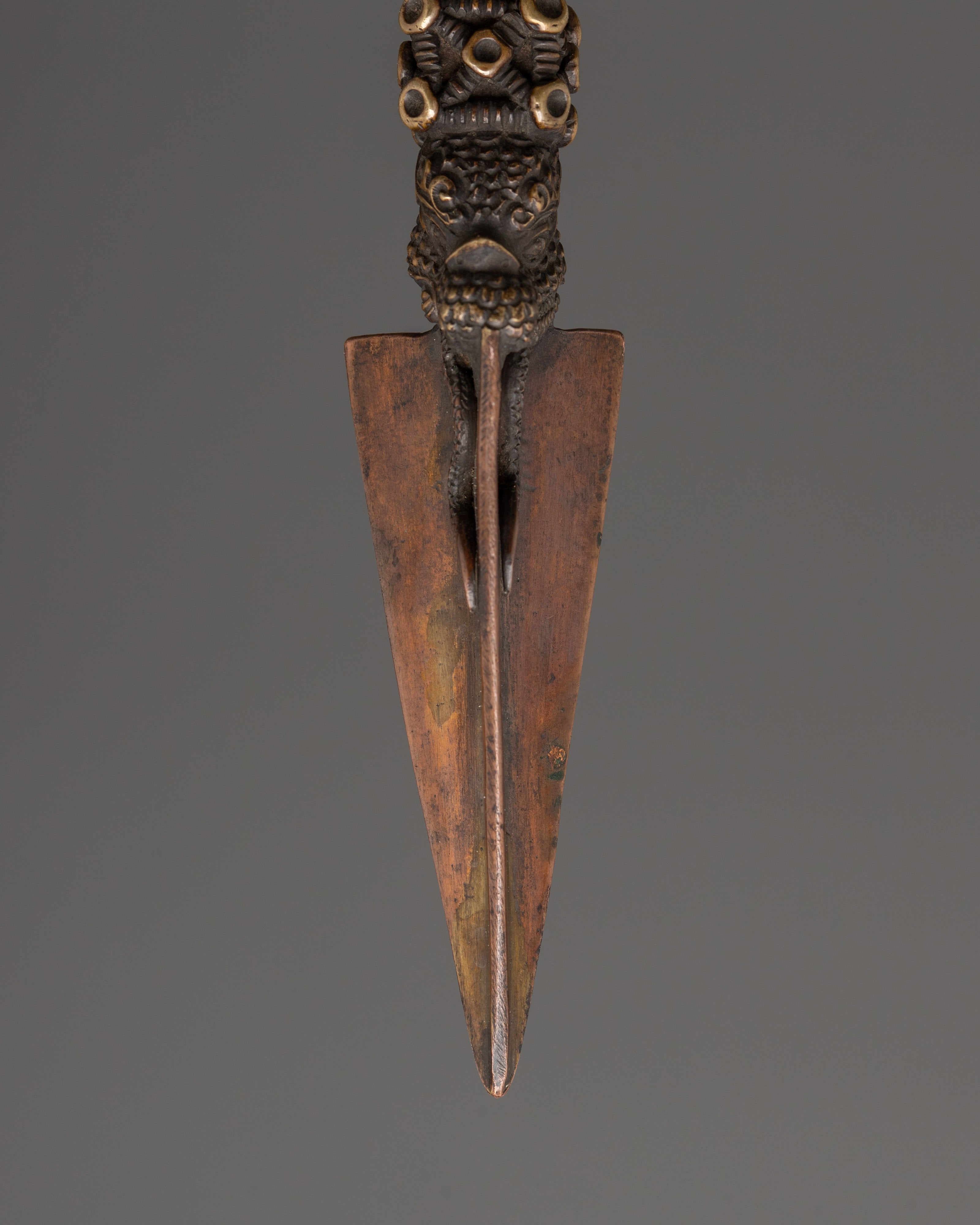 Tibetan Wrathful Deity Phurba | Powerful Copper Ritual Dagger