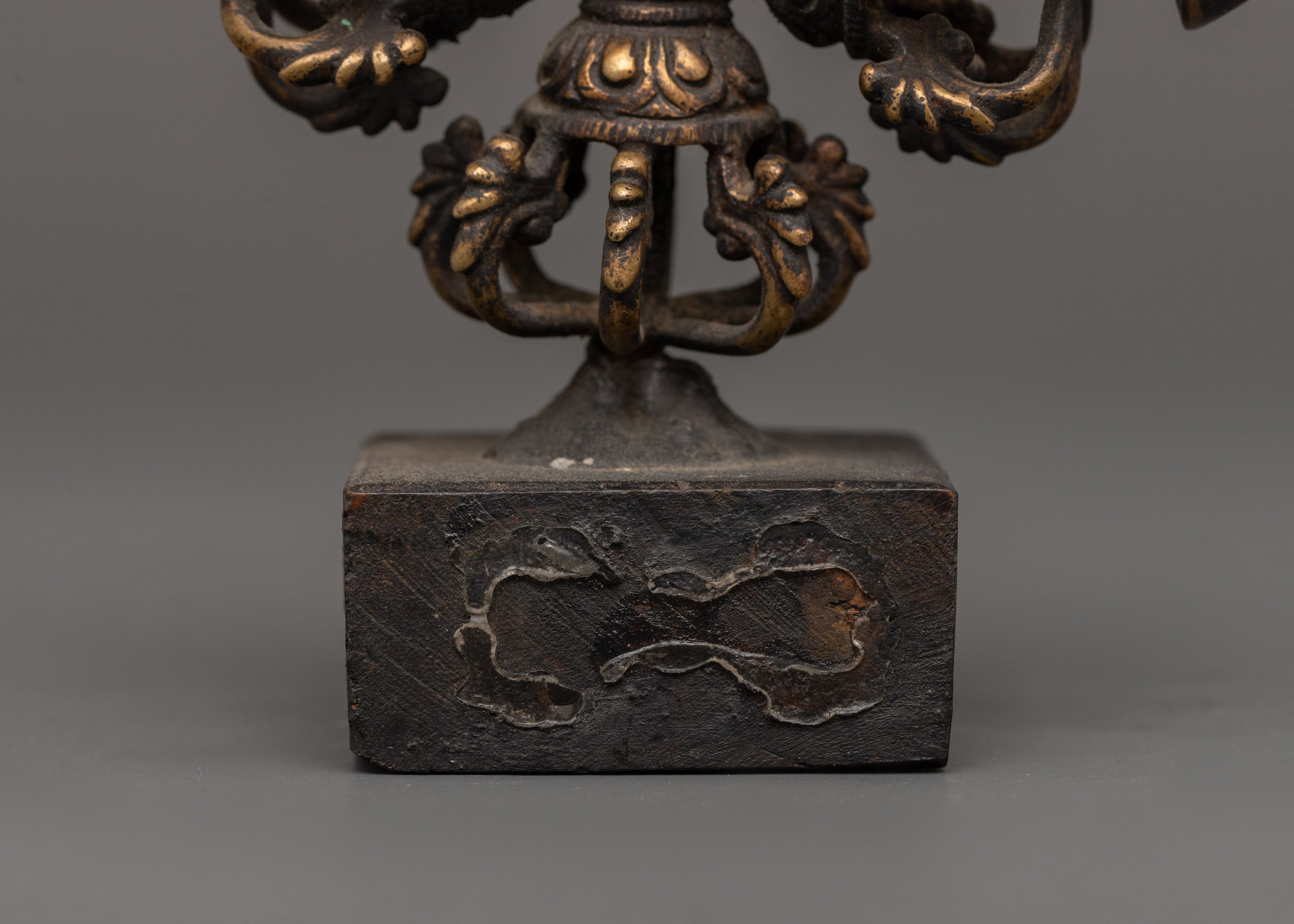 Bishwo Vajra Protection Tool | Handcrafted Copper Spiritual Artifact