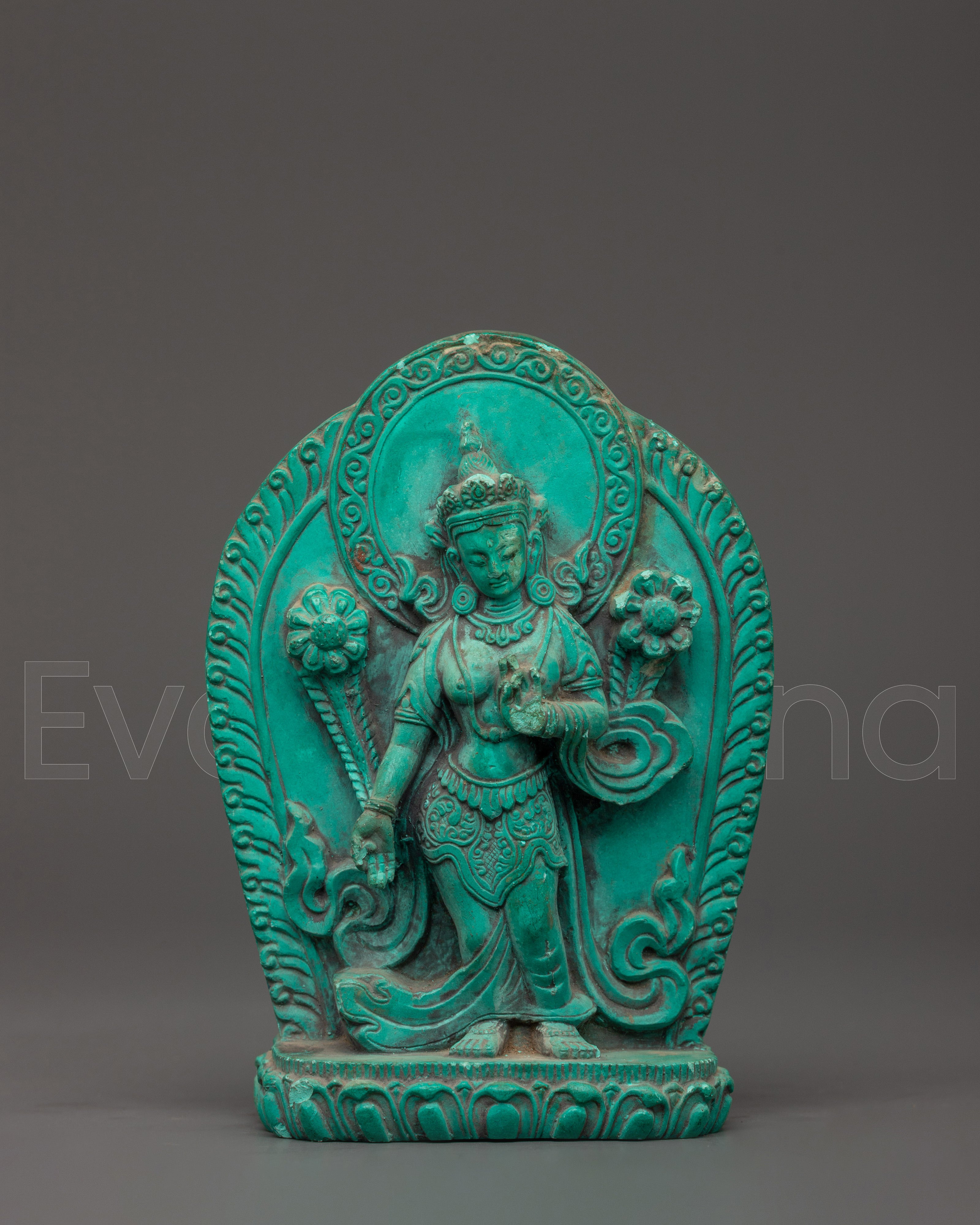 Green Tara Figure