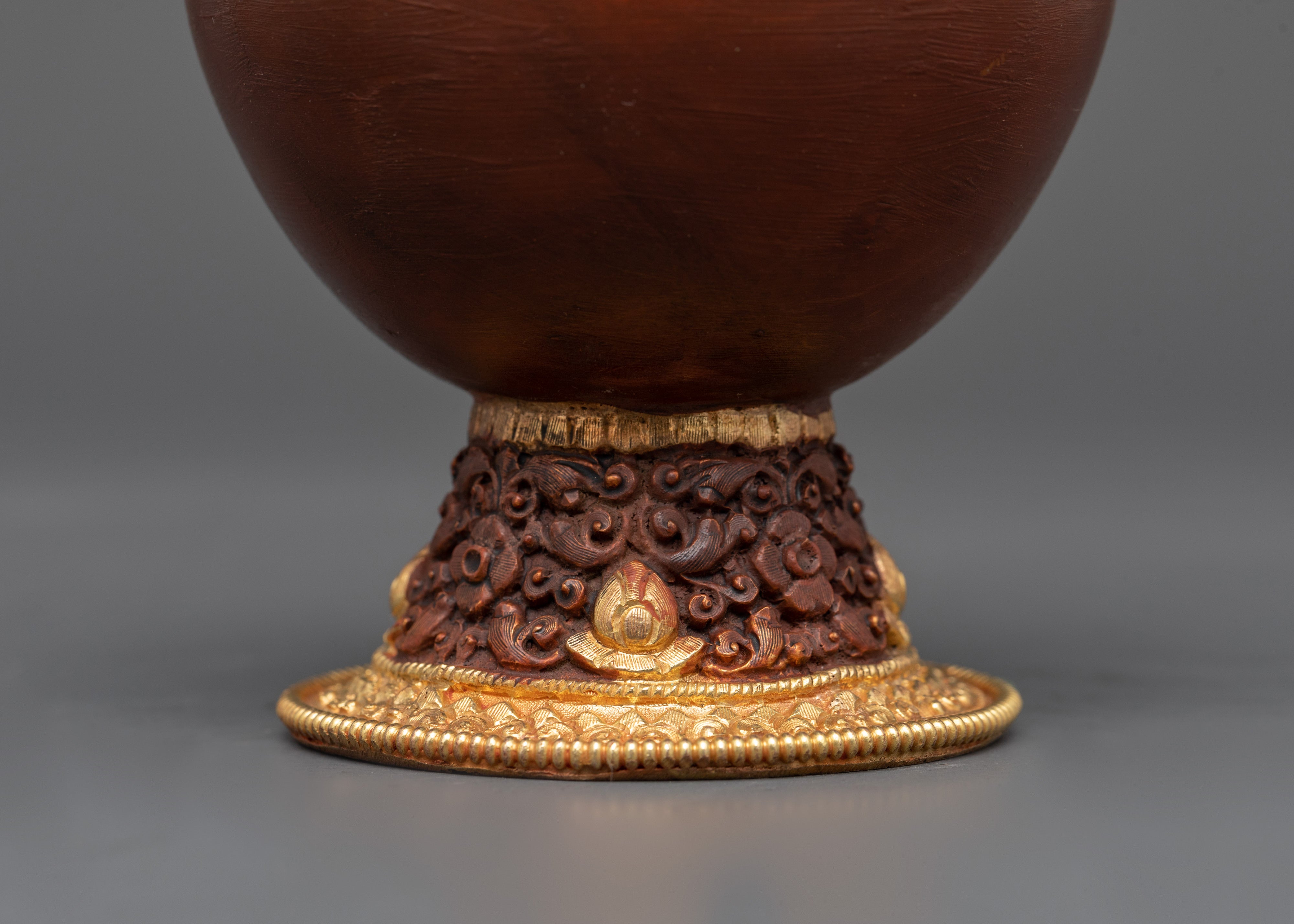 Gold-Plated Bhumba Ritual Set | Sacred Ritual Decor