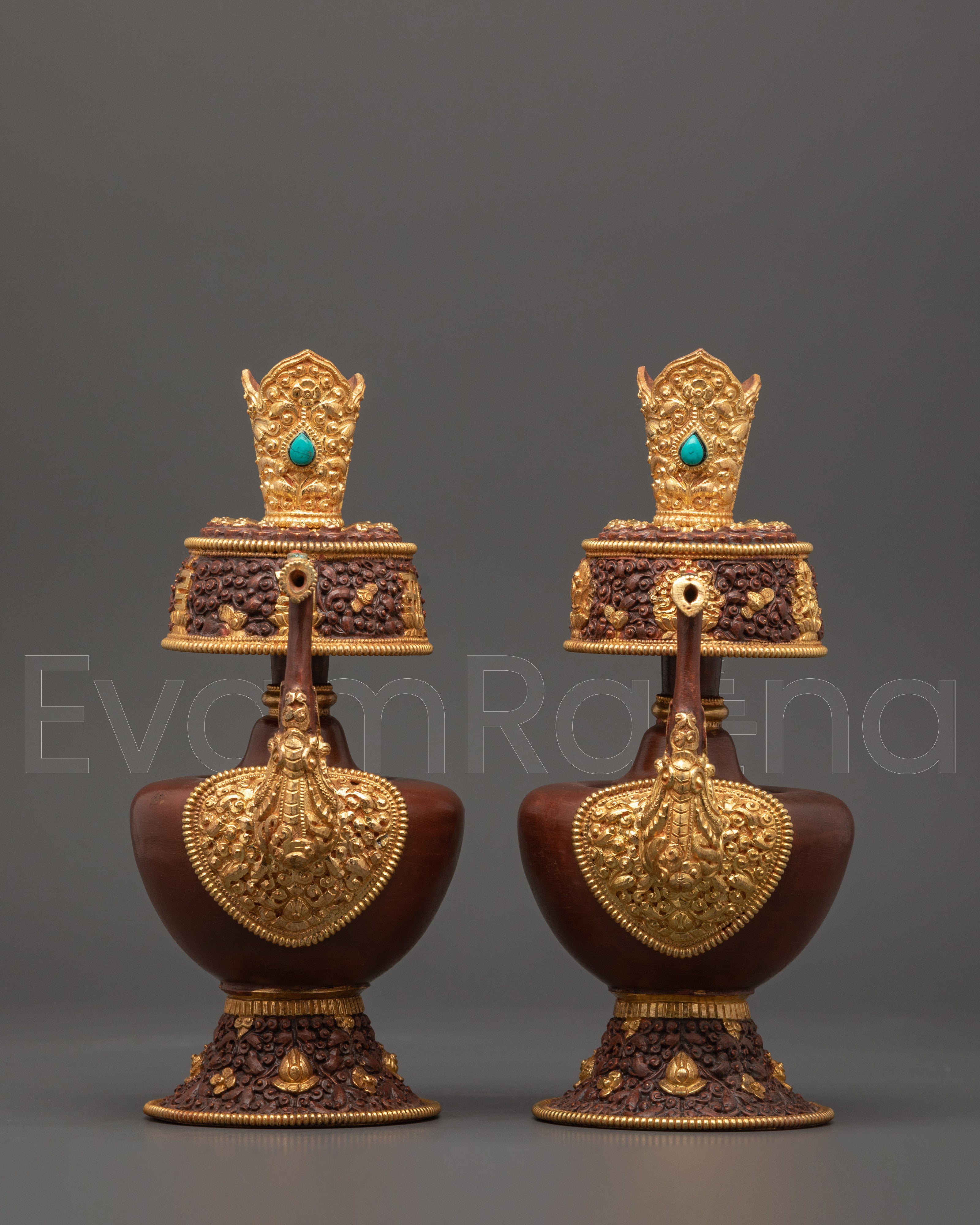 Gold-Plated Bhumba Ritual Set