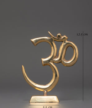 12.5 cm Om Decor | Buddhist and Hindu Decorative Symbols