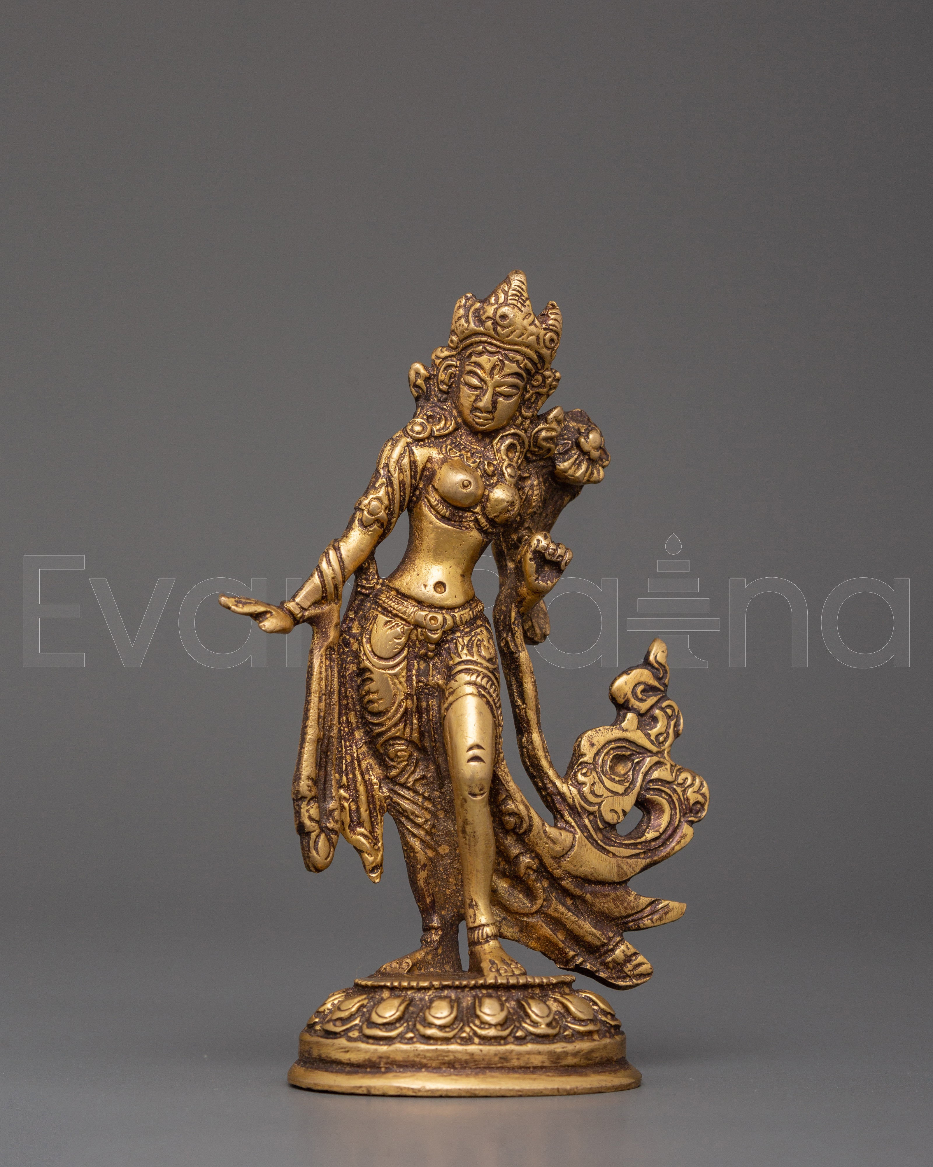  Green Tara Statue 