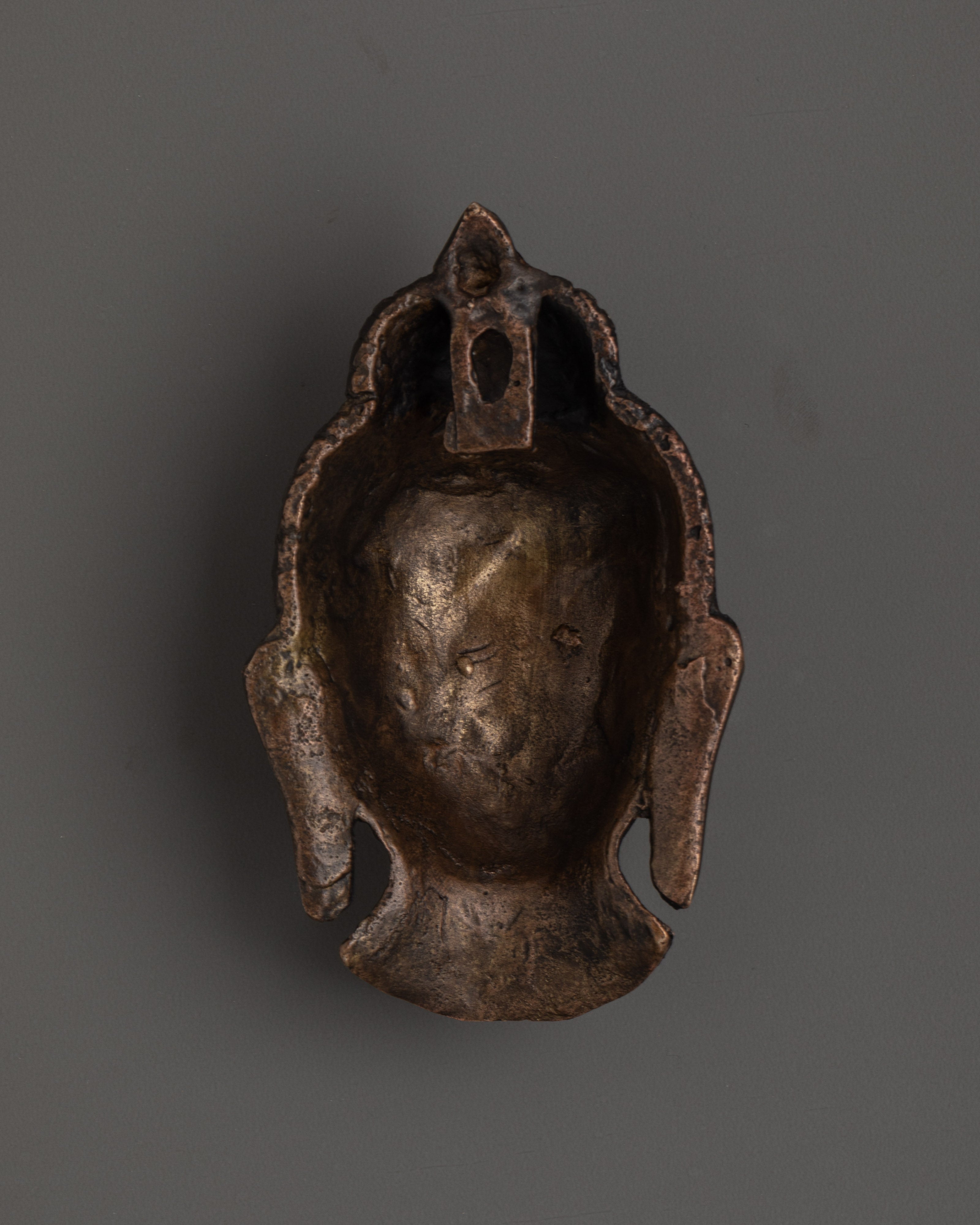 Handcrafted Wall Hanging Buddha Mask | Spiritual Decor